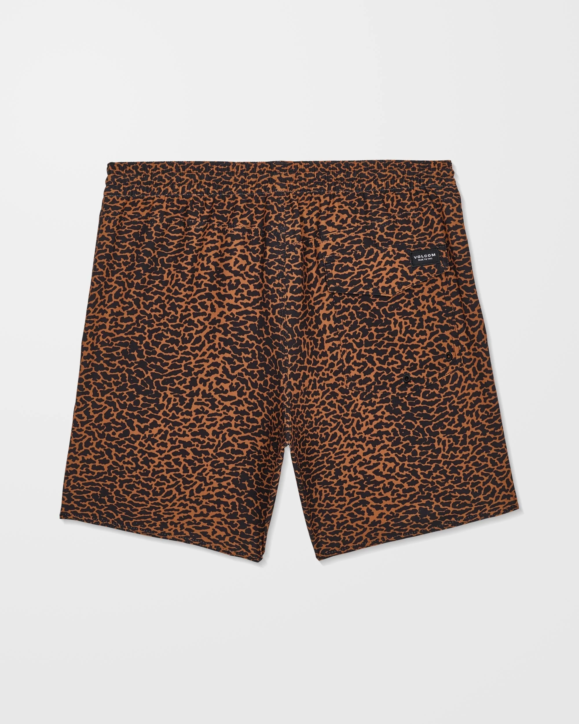 Melange Trunk 17" Boardshorts - Brown Horn - Image 10