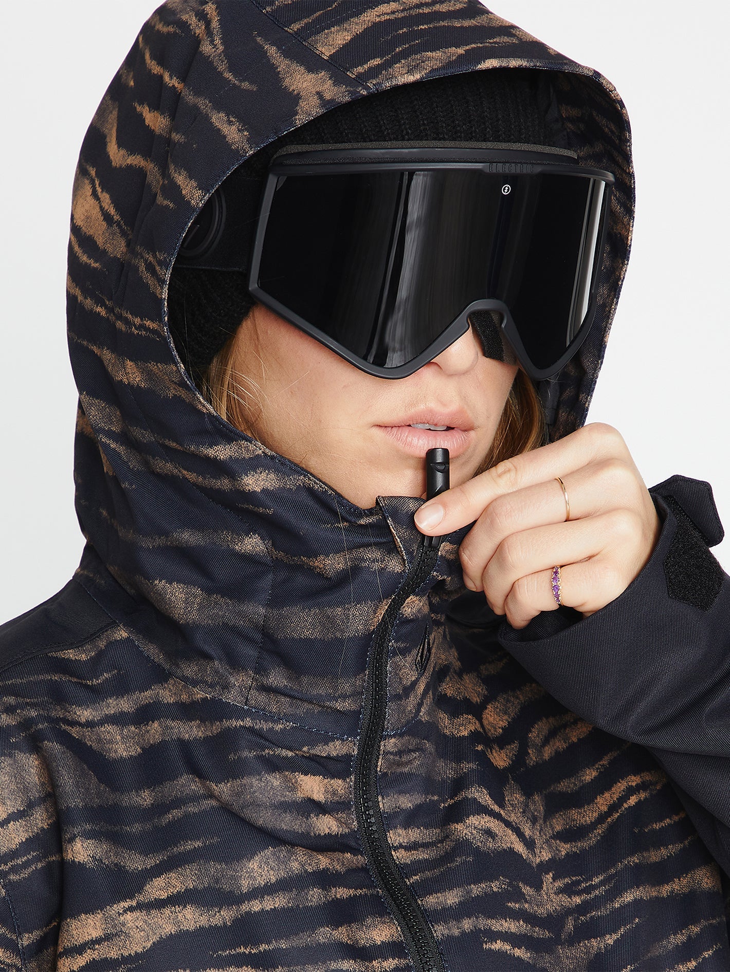 Mirror Pullover Jacket - Tiger Print - Image 6