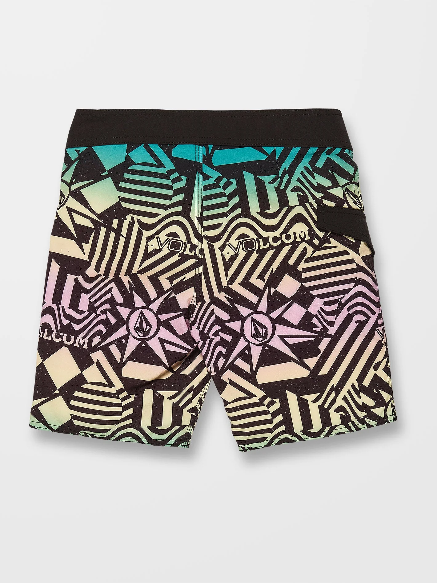 Mod Ringer 16" Badeshorts - BLACK - (KINDER) - Image 3