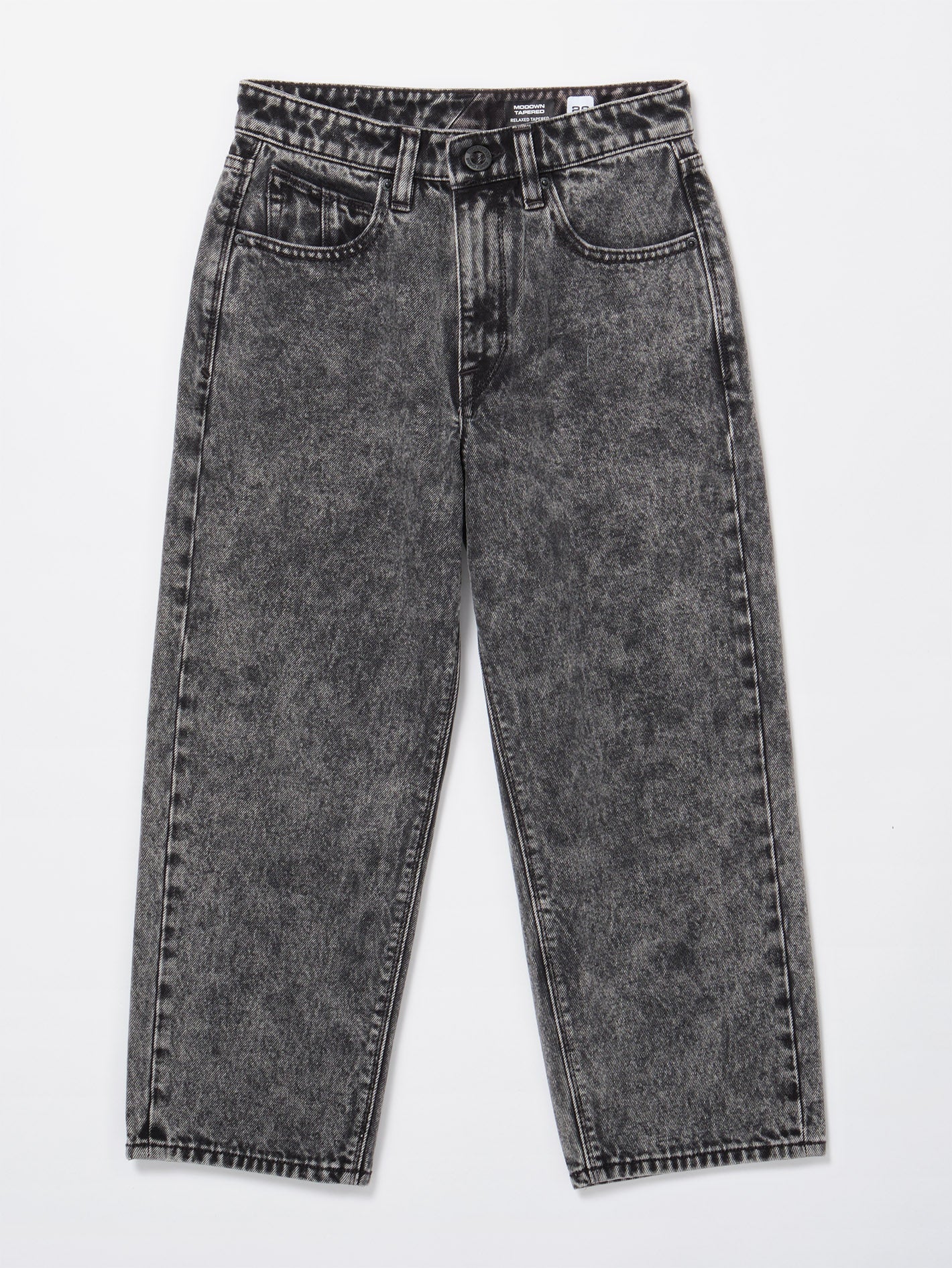 Modown Tapered Jeans - LIGHT ACID BLACK - (KINDER)