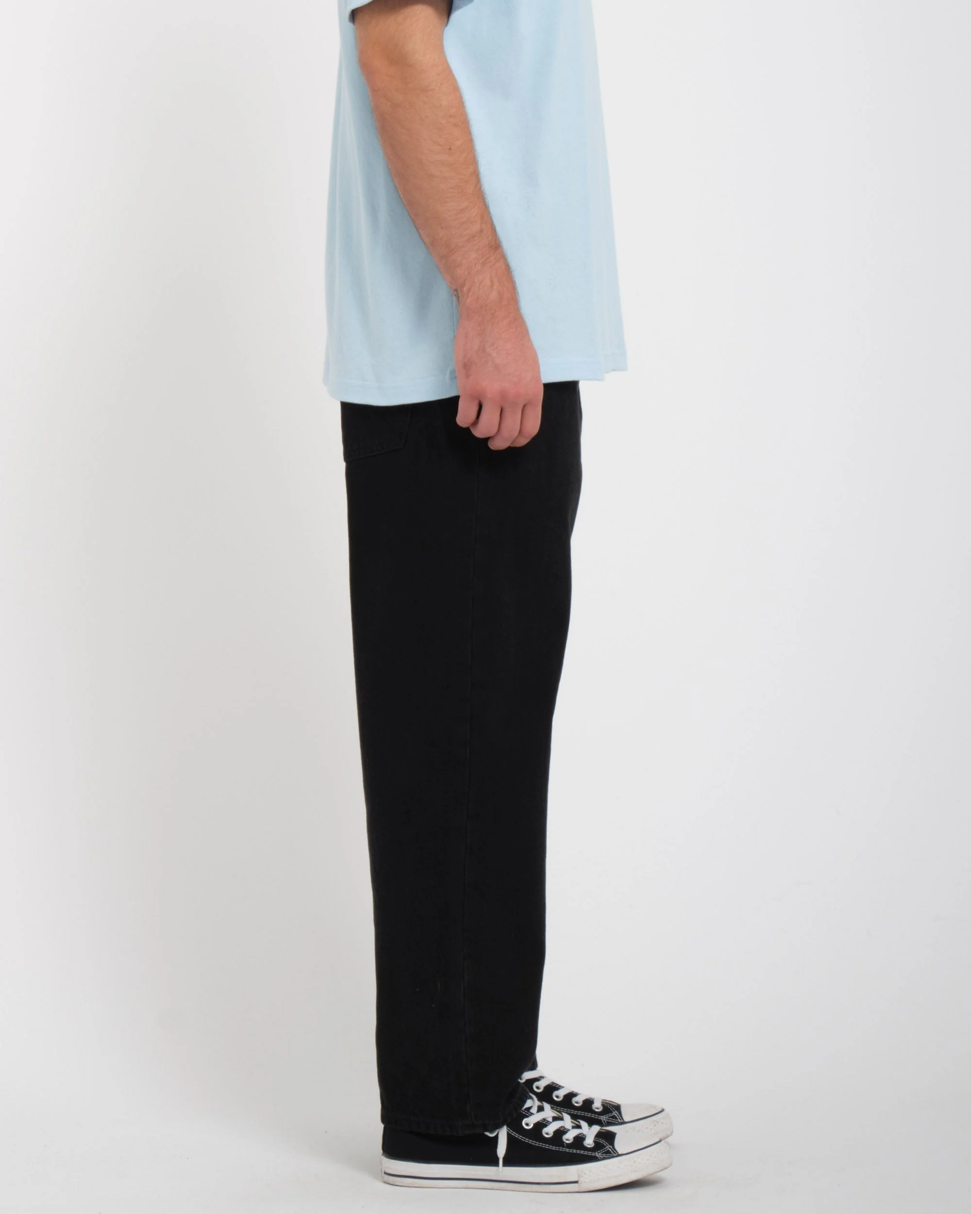 Modown Tapered Jeans - BLACK - Image 3
