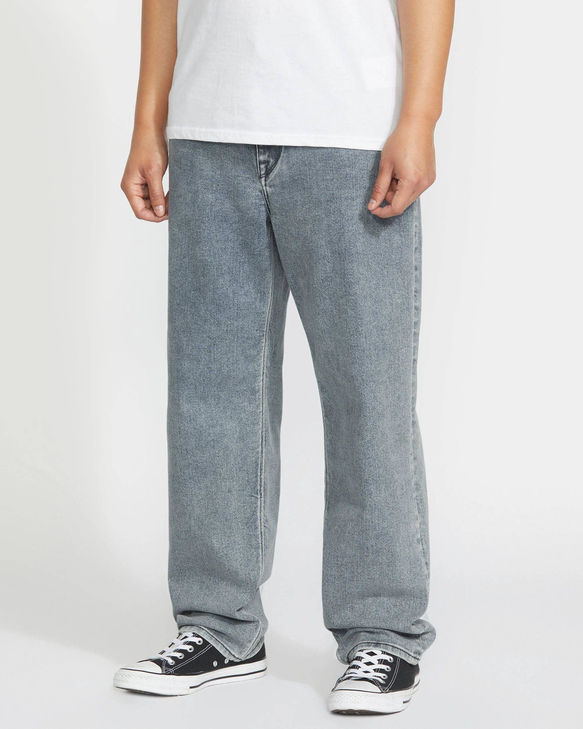 Modown Tapered Jeans - ASH BLUE - Image 3