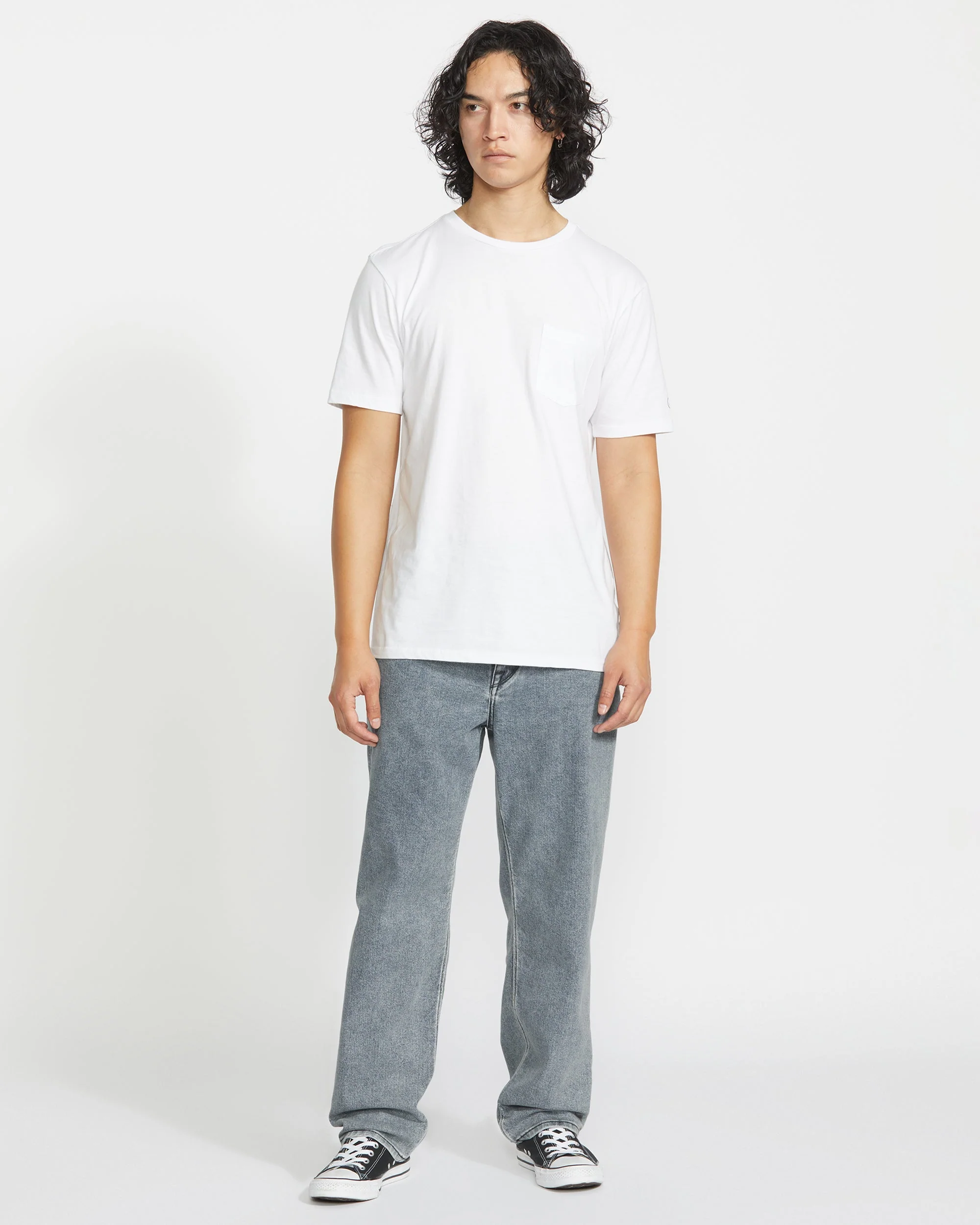 Modown Tapered Jeans - ASH BLUE - Image 6