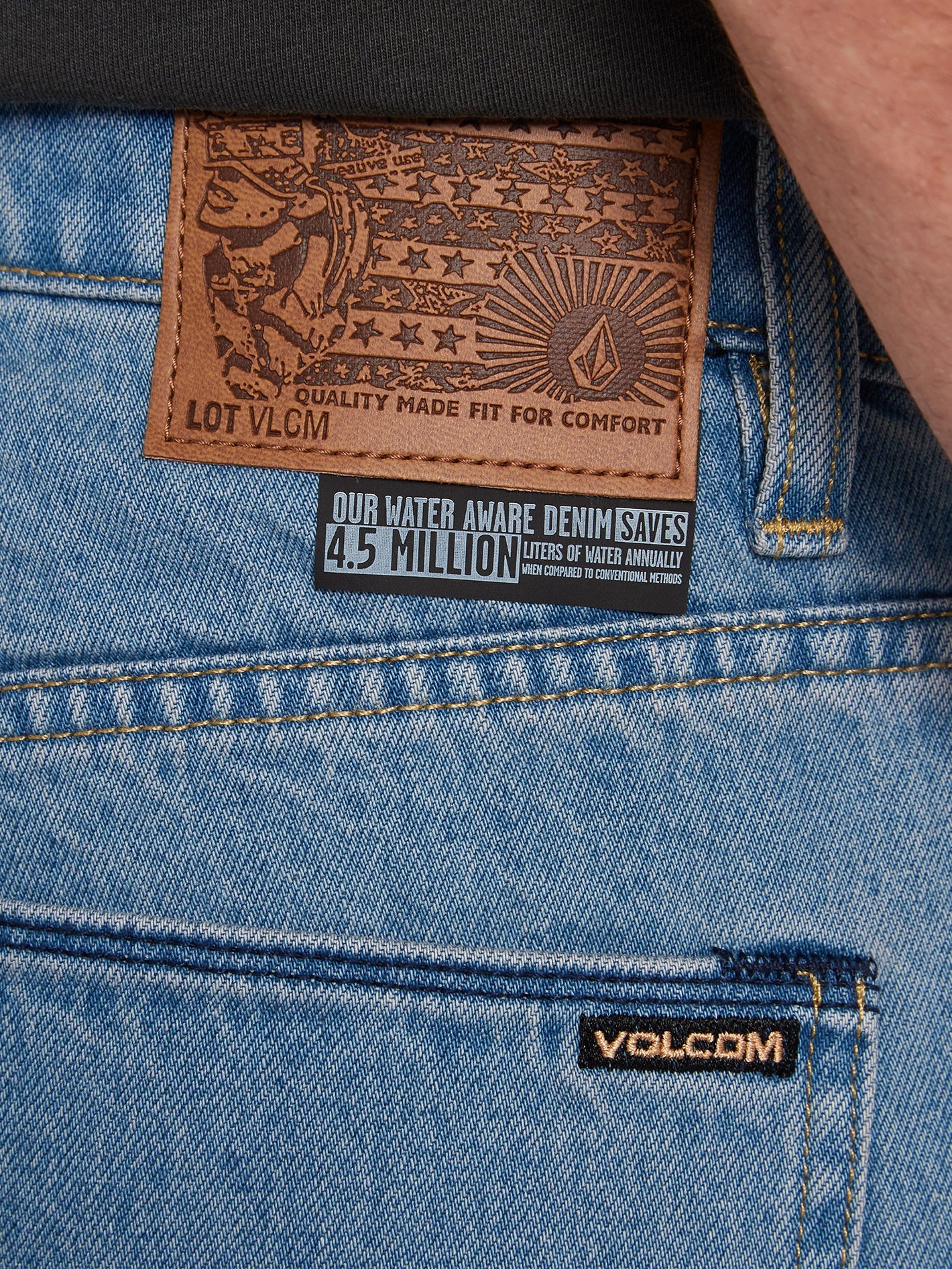 Modown Tapered Jeans - BLUE - Image 4