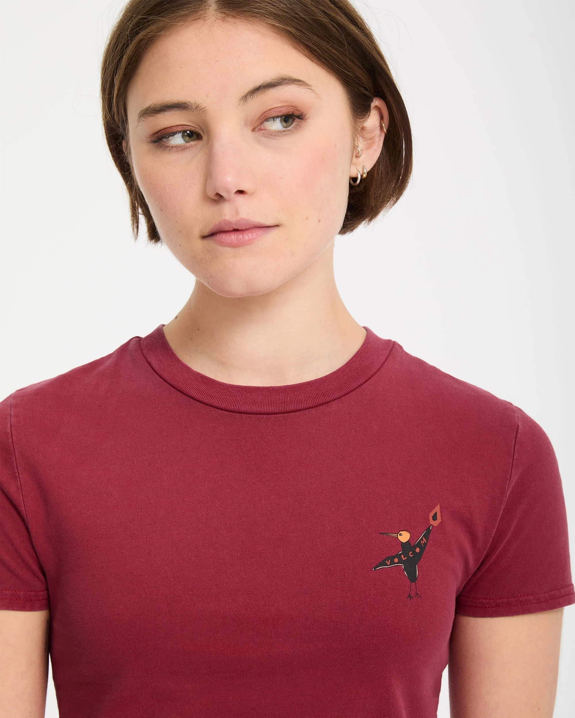 Moove On T-Shirt - Deep Red - Image 6