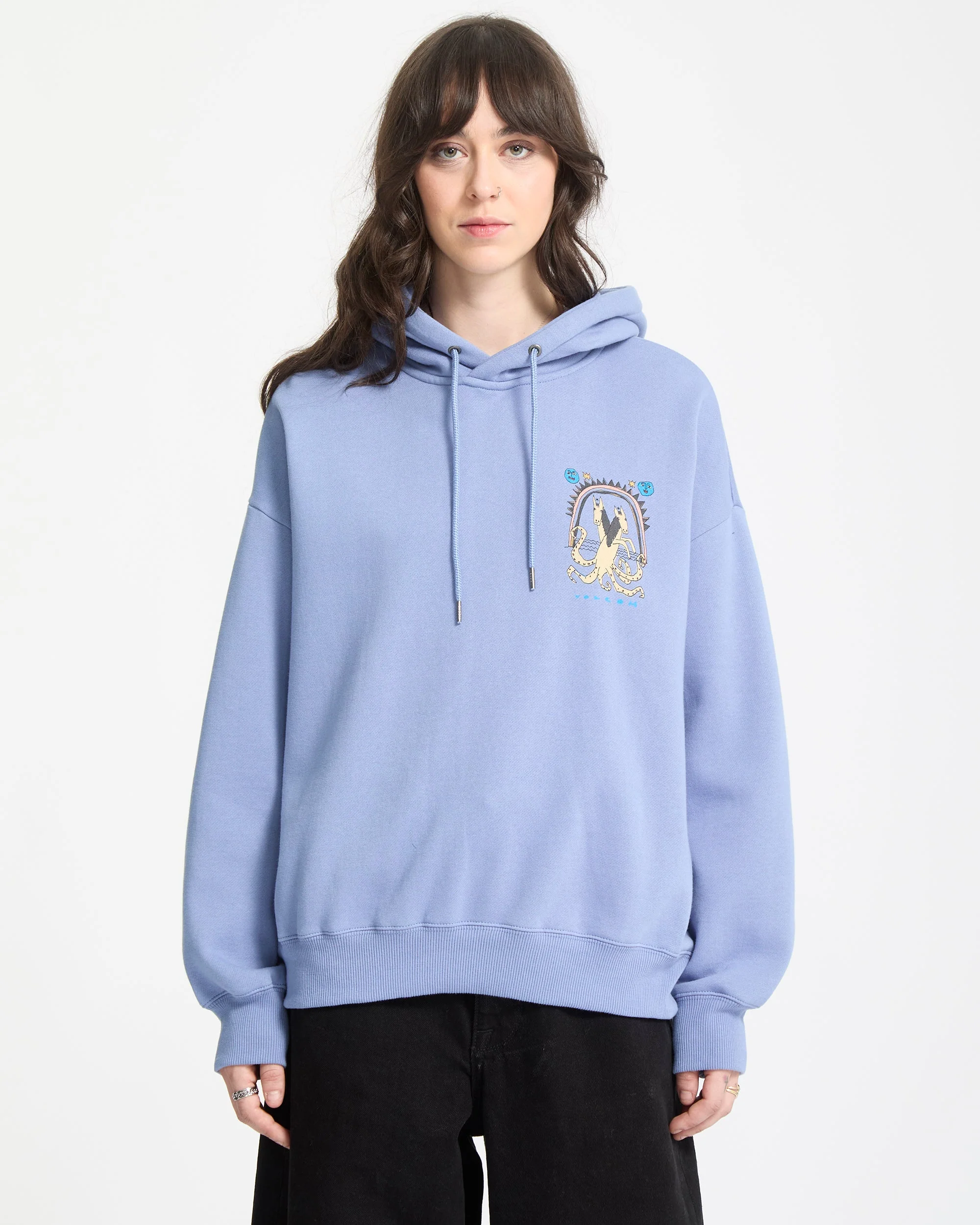 Moove On Hoodie - Carolina Blue - Image 2