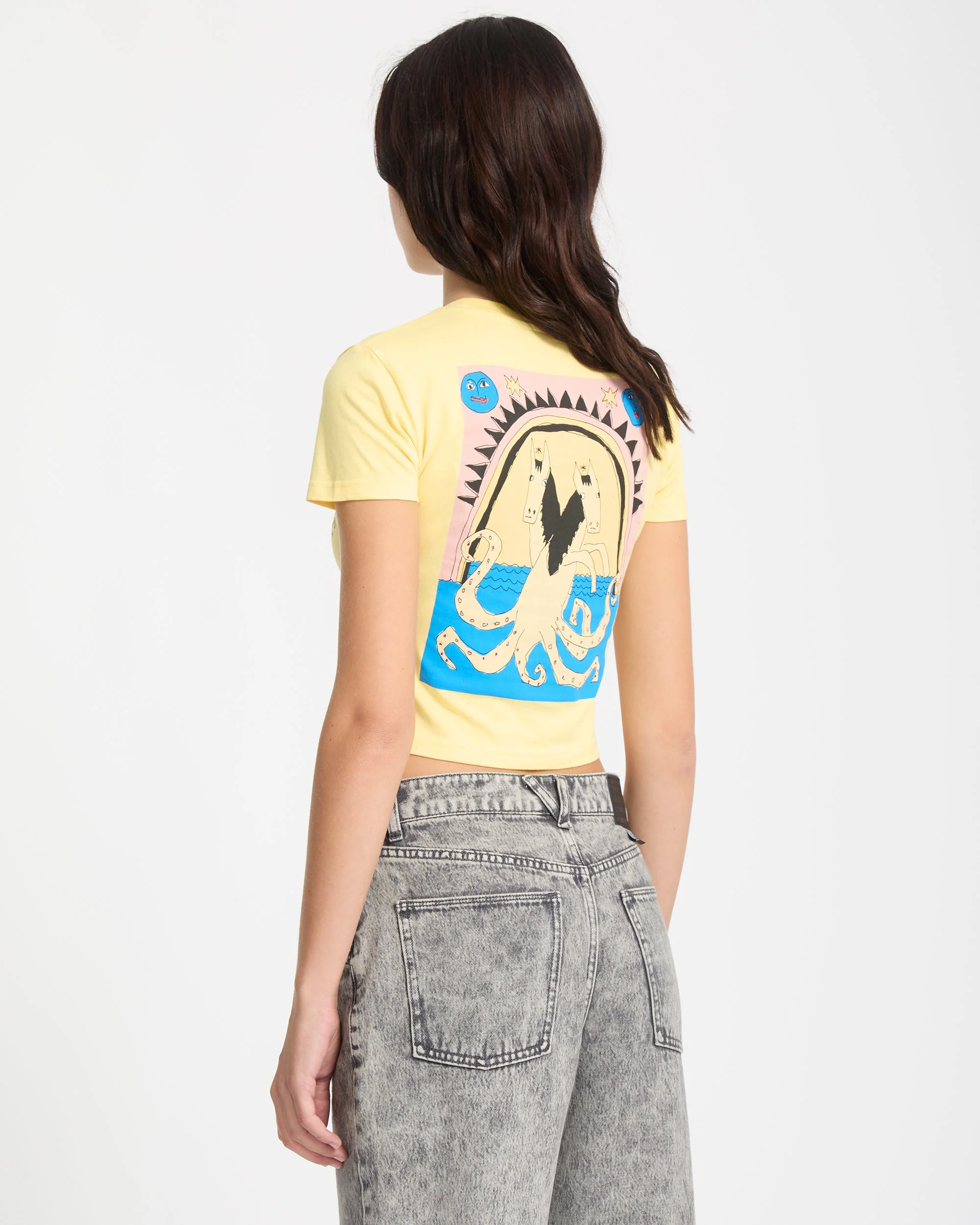 Moove On T-Shirt - Dawn Yellow - Image 2