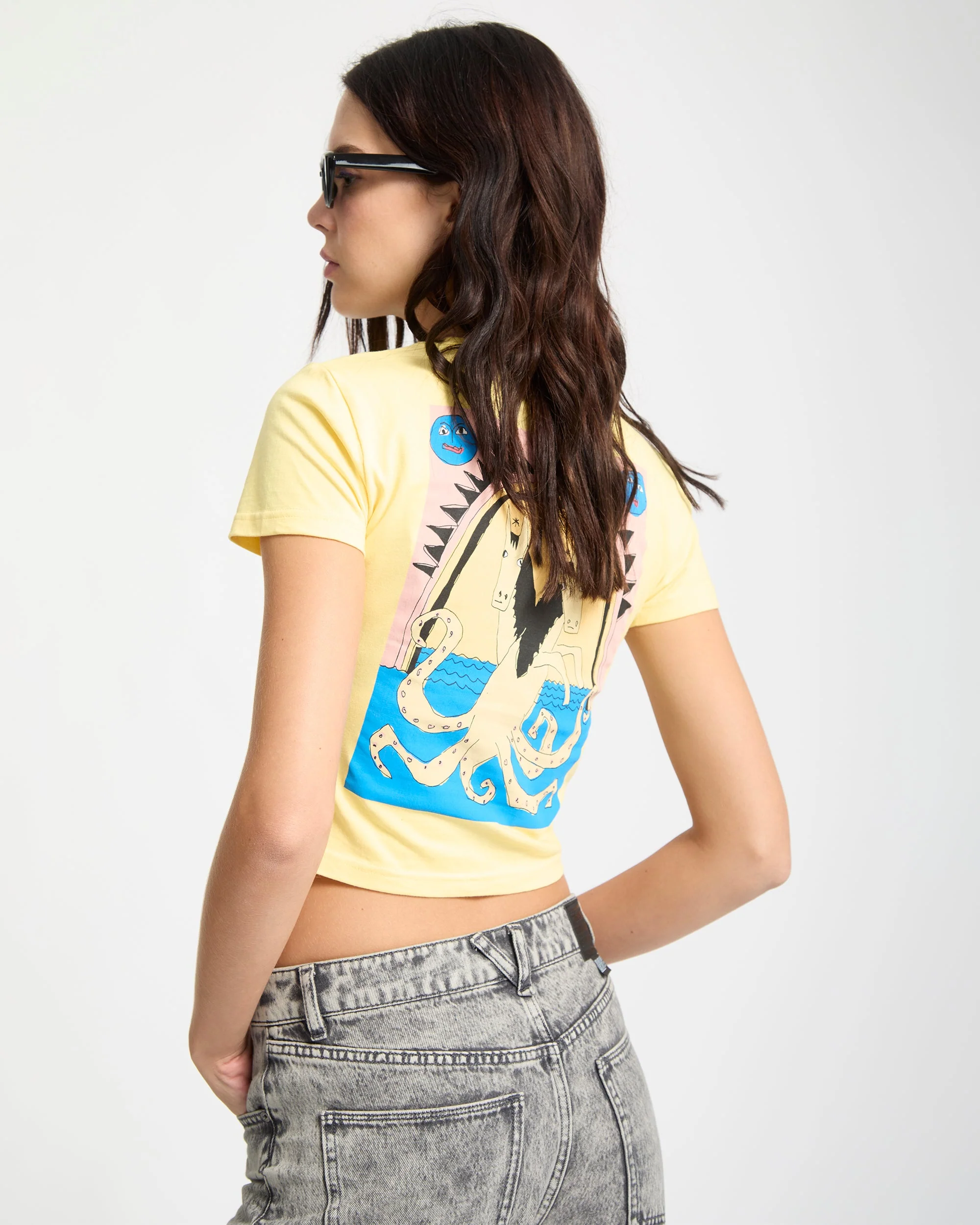 Moove On T-Shirt - Dawn Yellow - Image 4