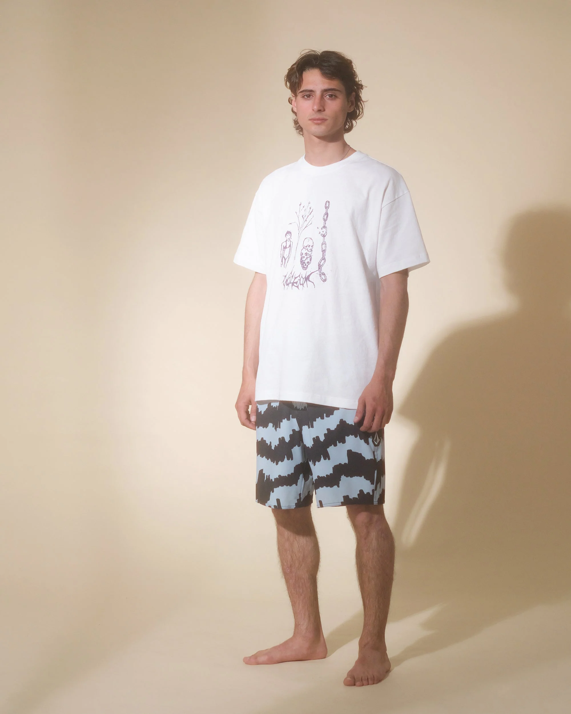 Multifarious Mod 18" Boardshorts - CAROLINA BLUE - Image 9