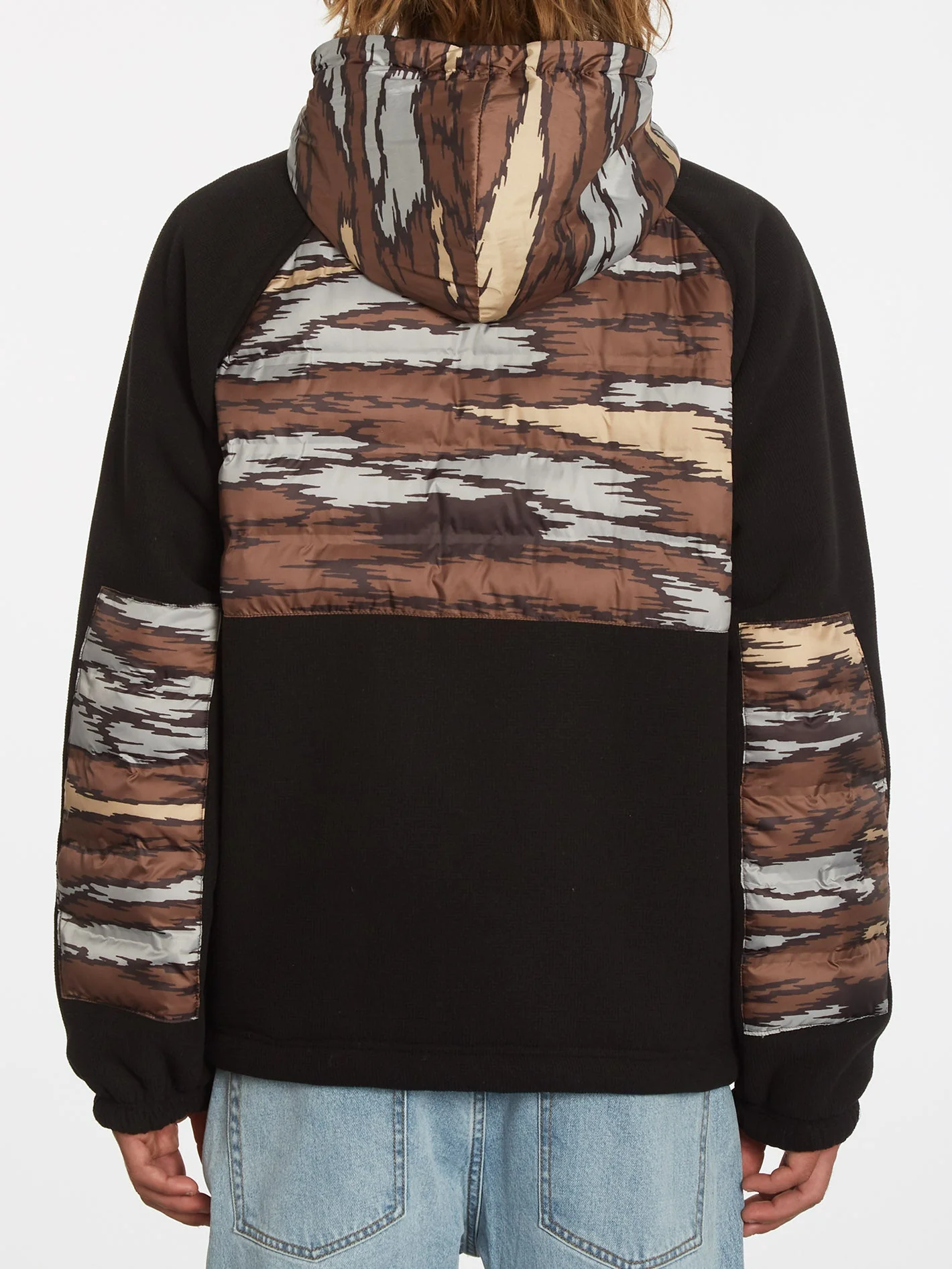 Muzzer Tripper Zip Hoodie - BARK BROWN - Image 2