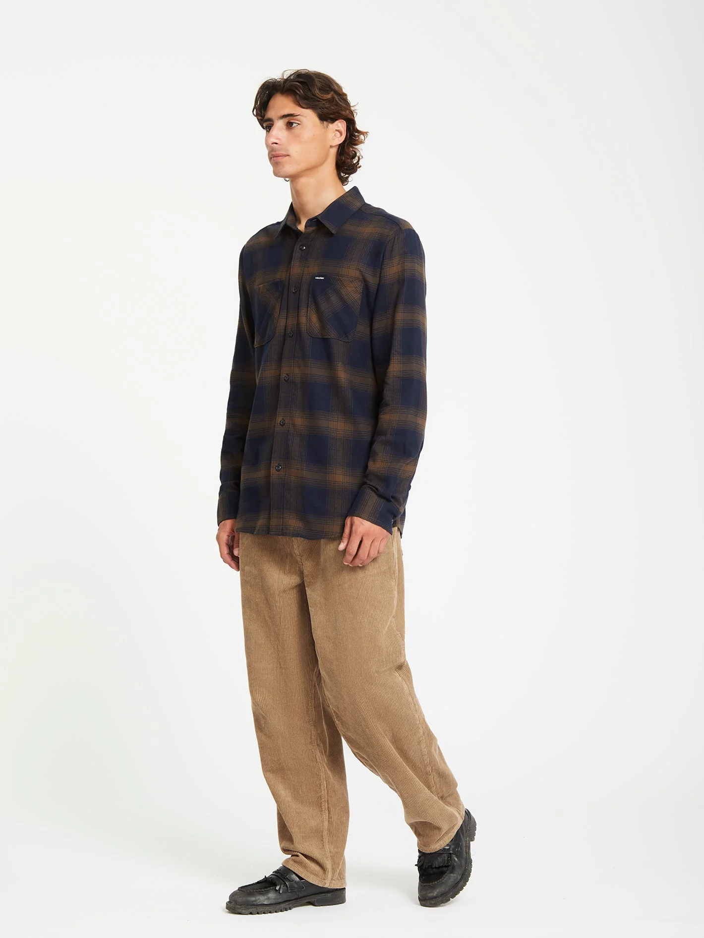Netastone Flannel Hemd - Dark Earth - Image 2