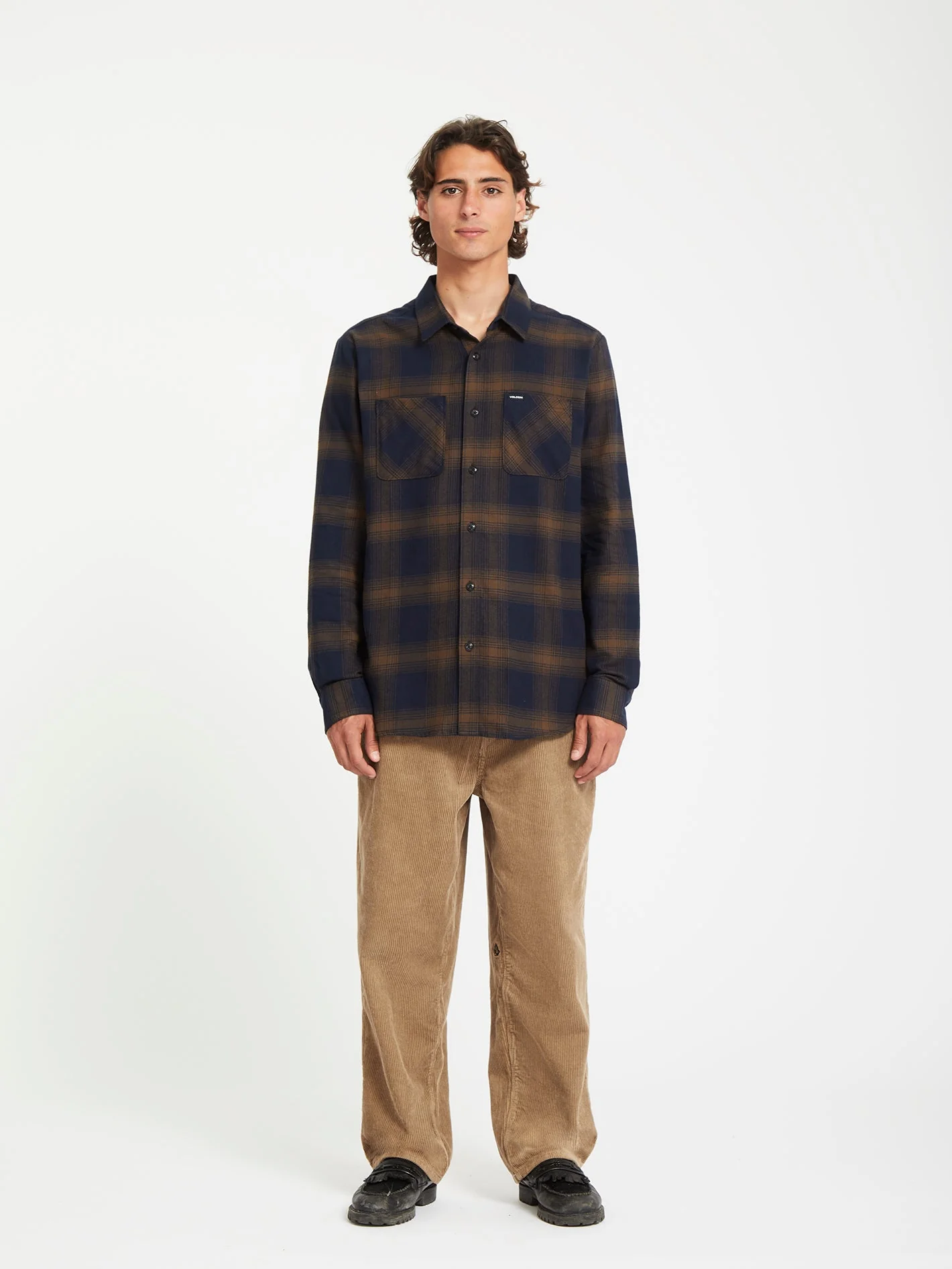 Netastone Flannel Hemd - Dark Earth - Image 3
