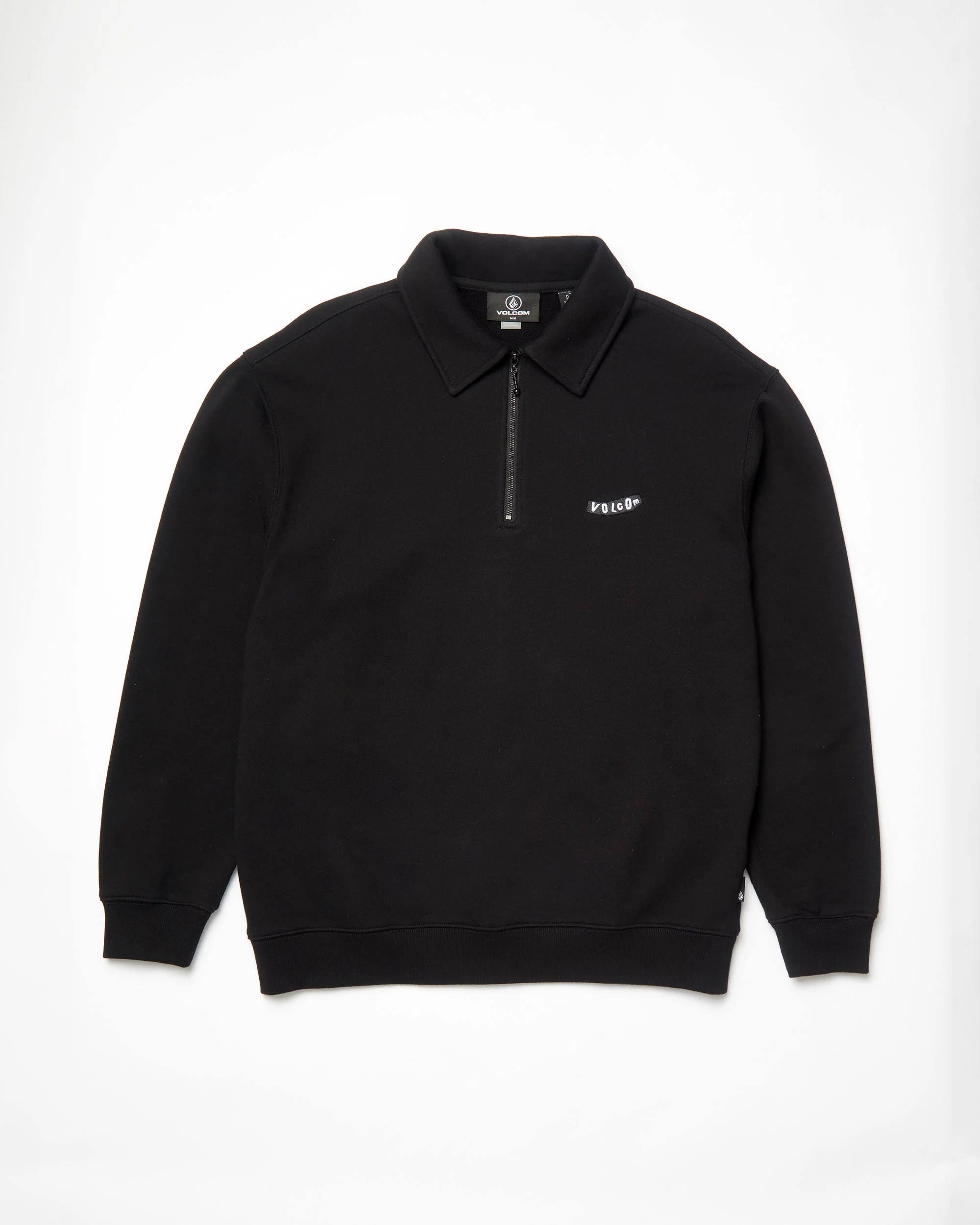 Nevermine Terry Pullover - BLACK - Image 8