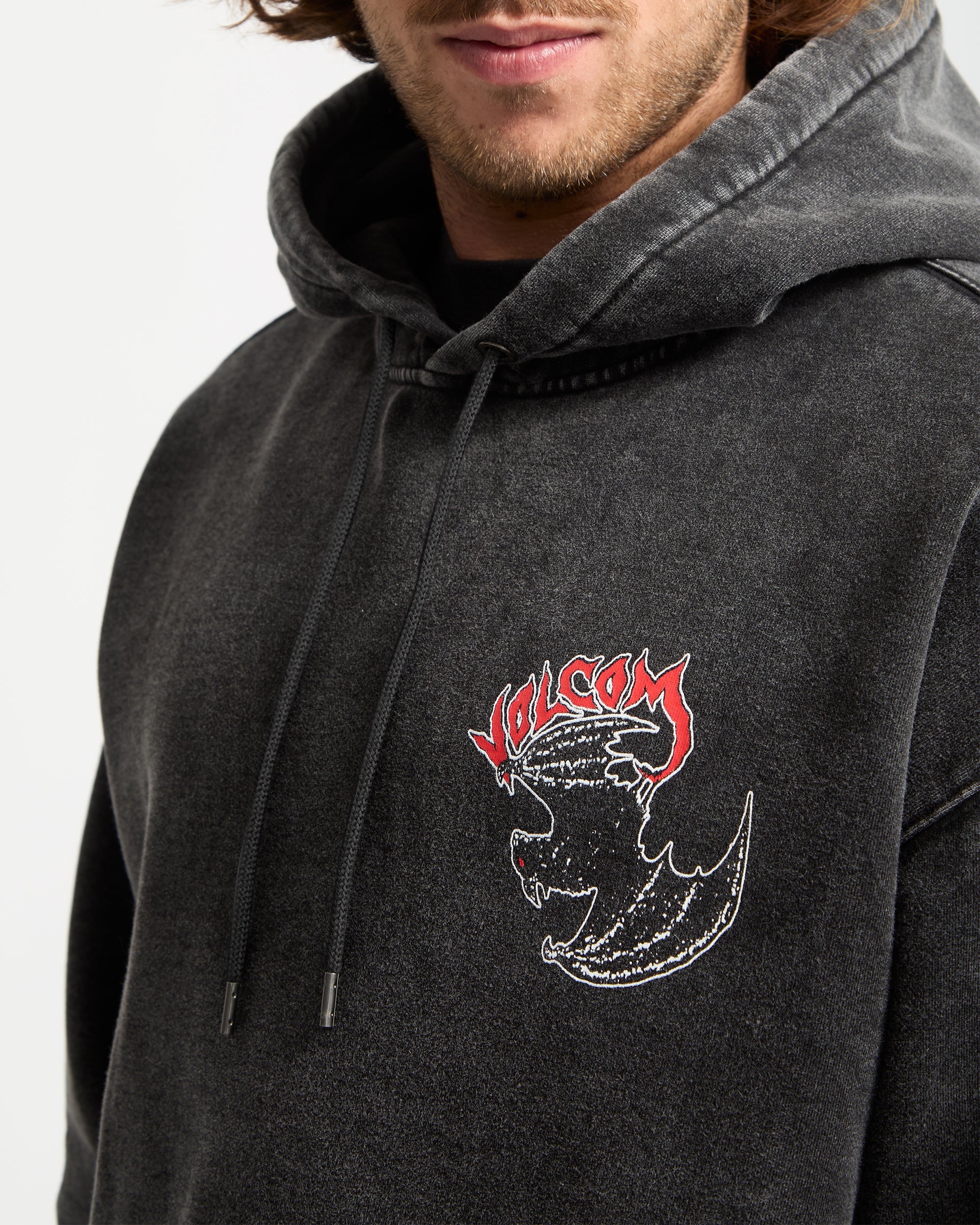 Nightwasher Hoodie - Light Acid Black - Image 3