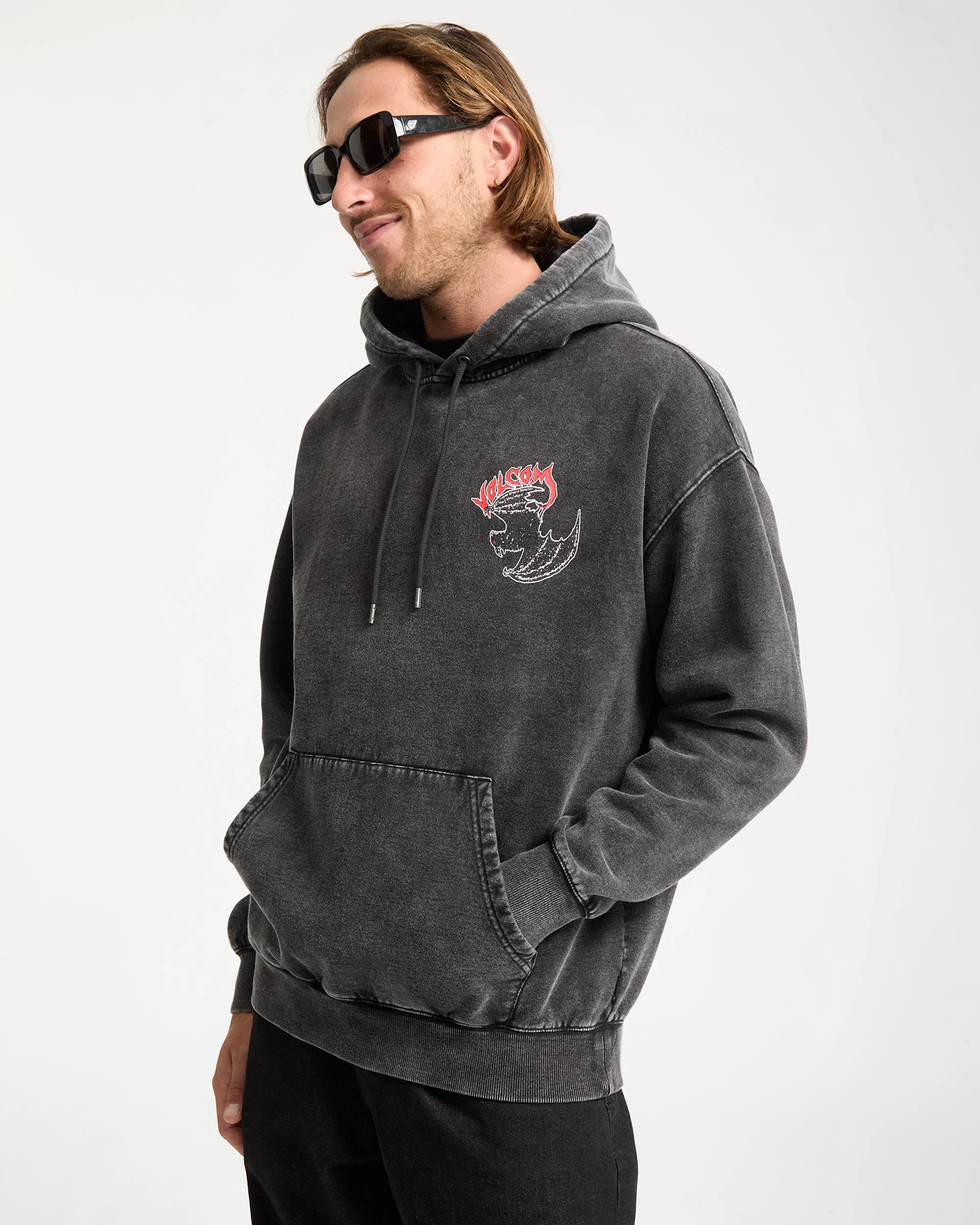 Nightwasher Hoodie - Light Acid Black - Image 5