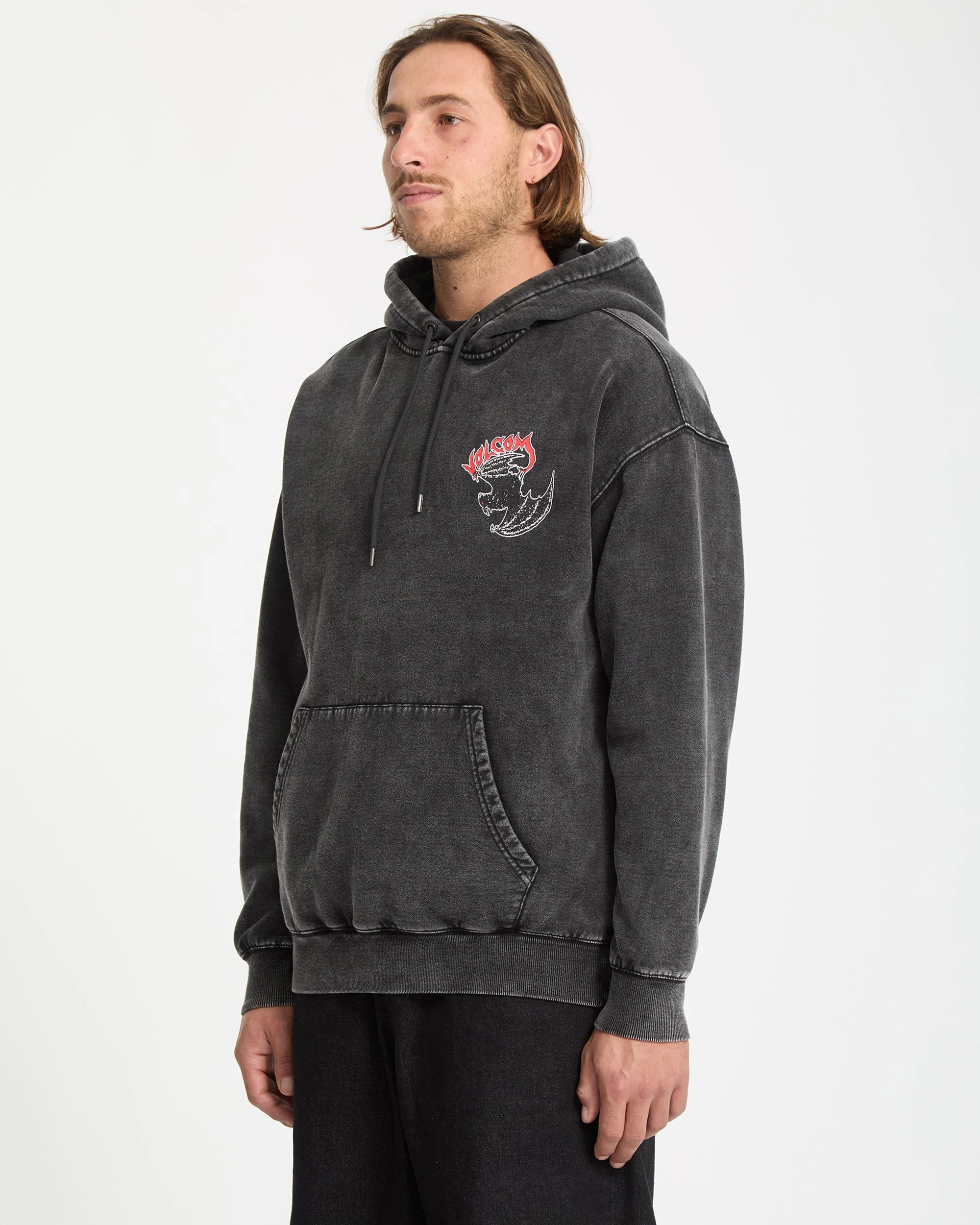 Nightwasher Hoodie - Light Acid Black - Image 7