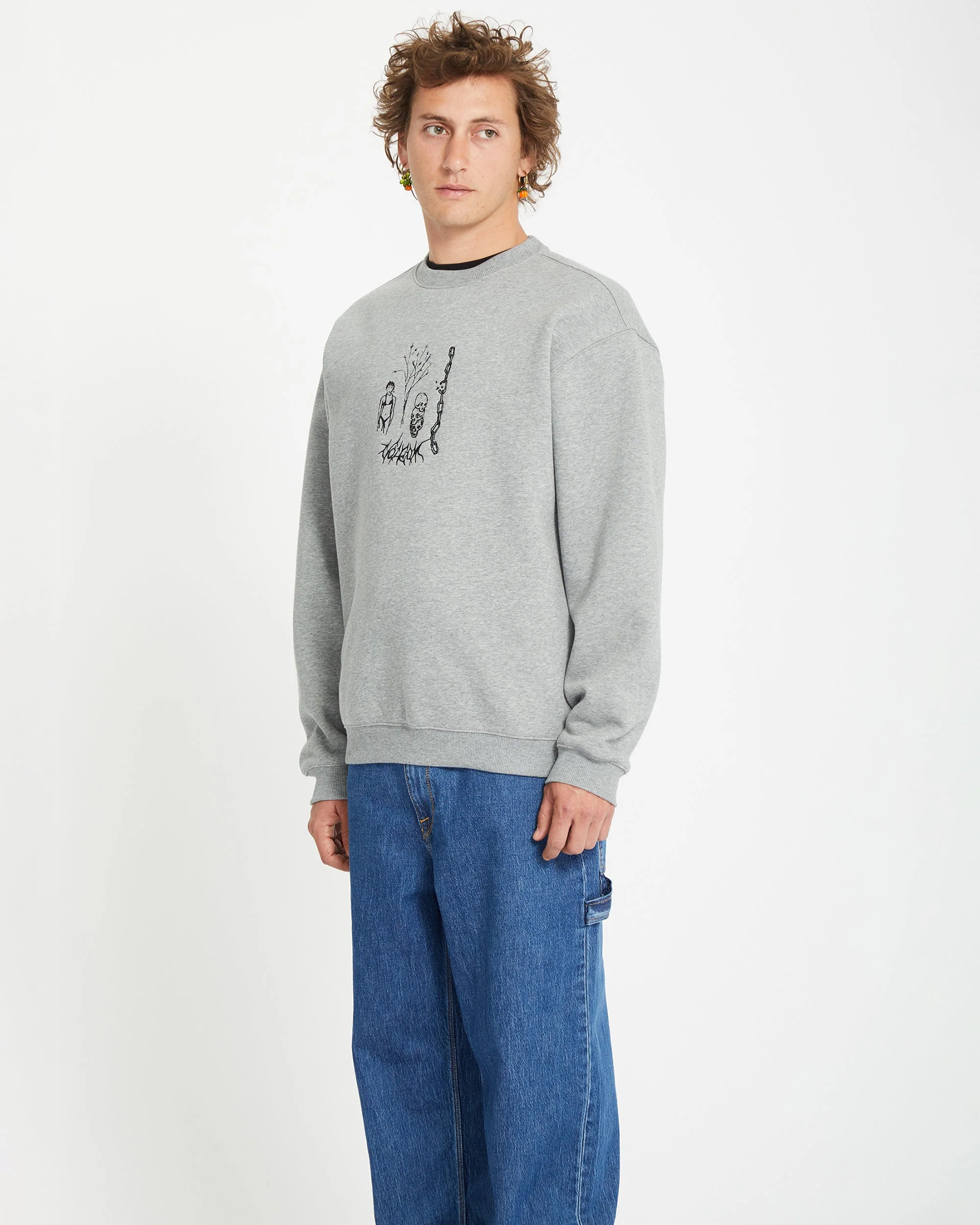 Noder Pullover - HEATHER GREY - Image 3