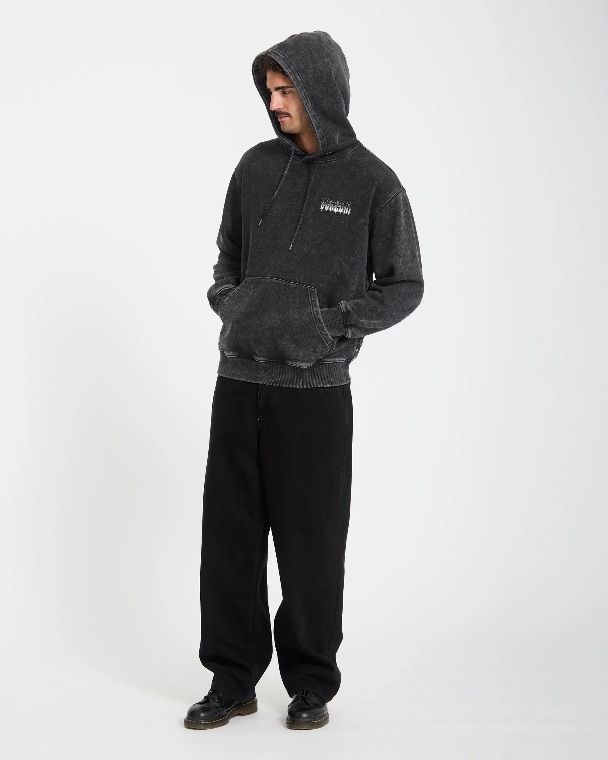 Noder Hoodie - Light Acid Black - Image 7