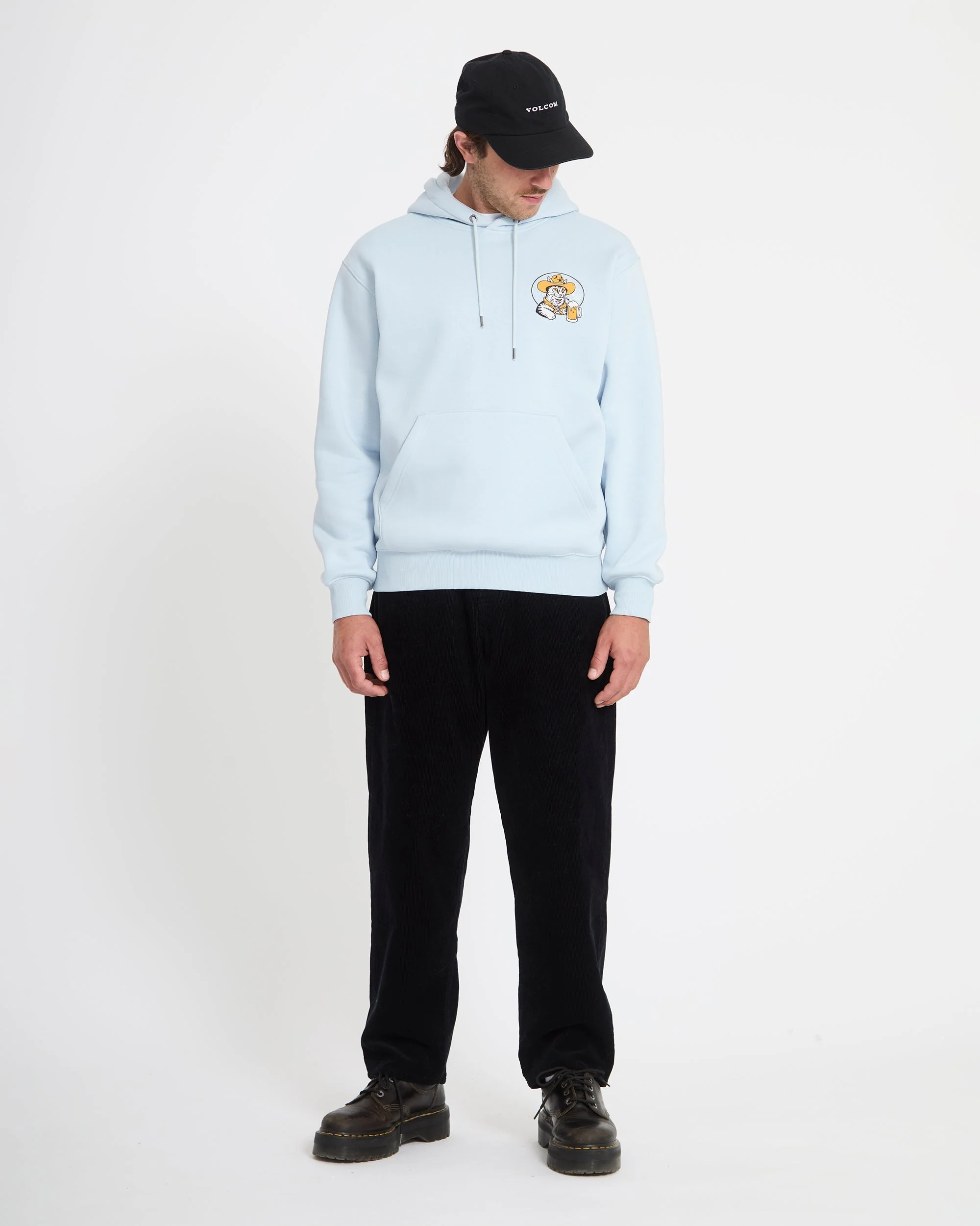 Noder Hoodie - Light Blue Acid - Image 7