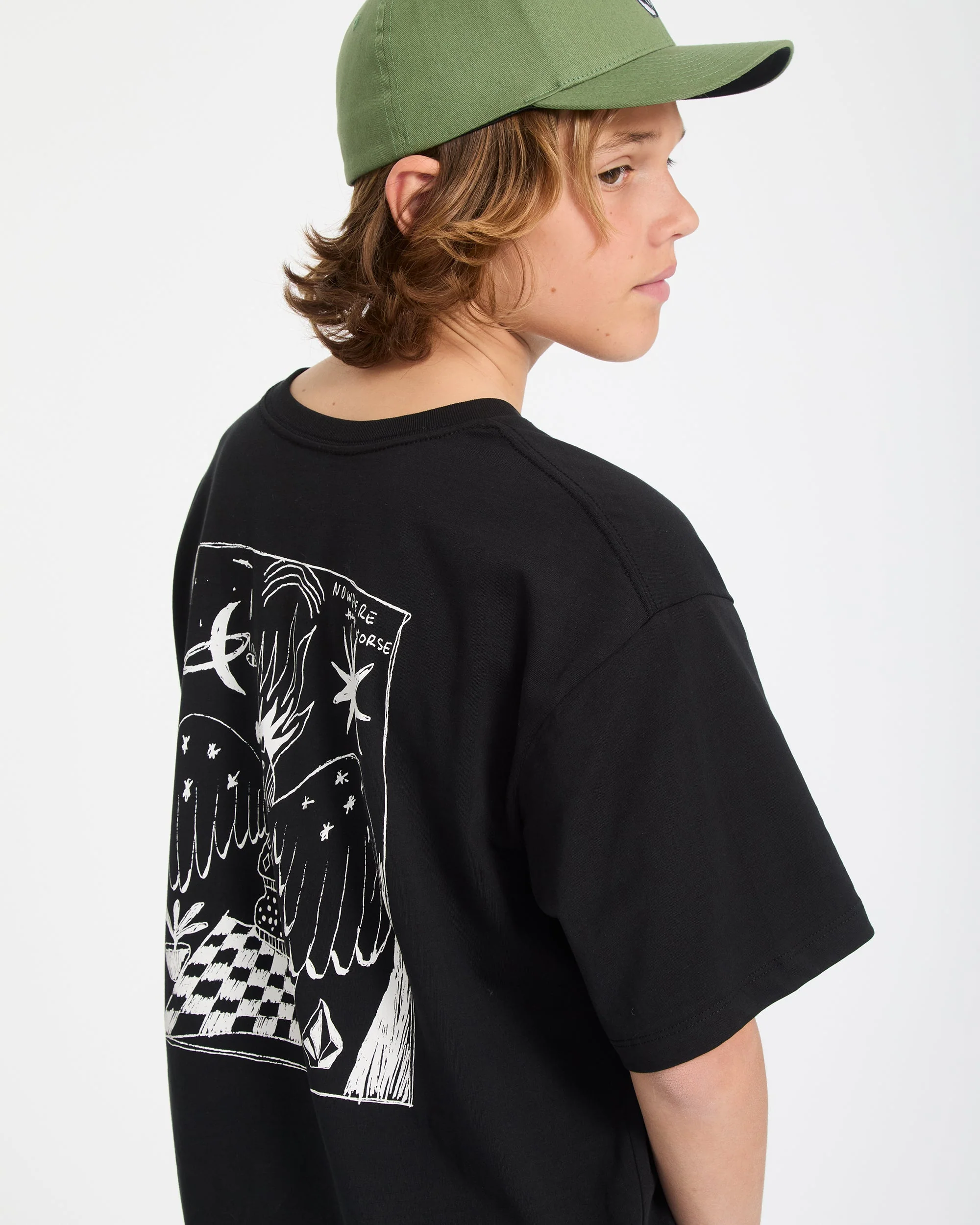 Nowhere T-Shirt - Black - (KINDER) - Image 10