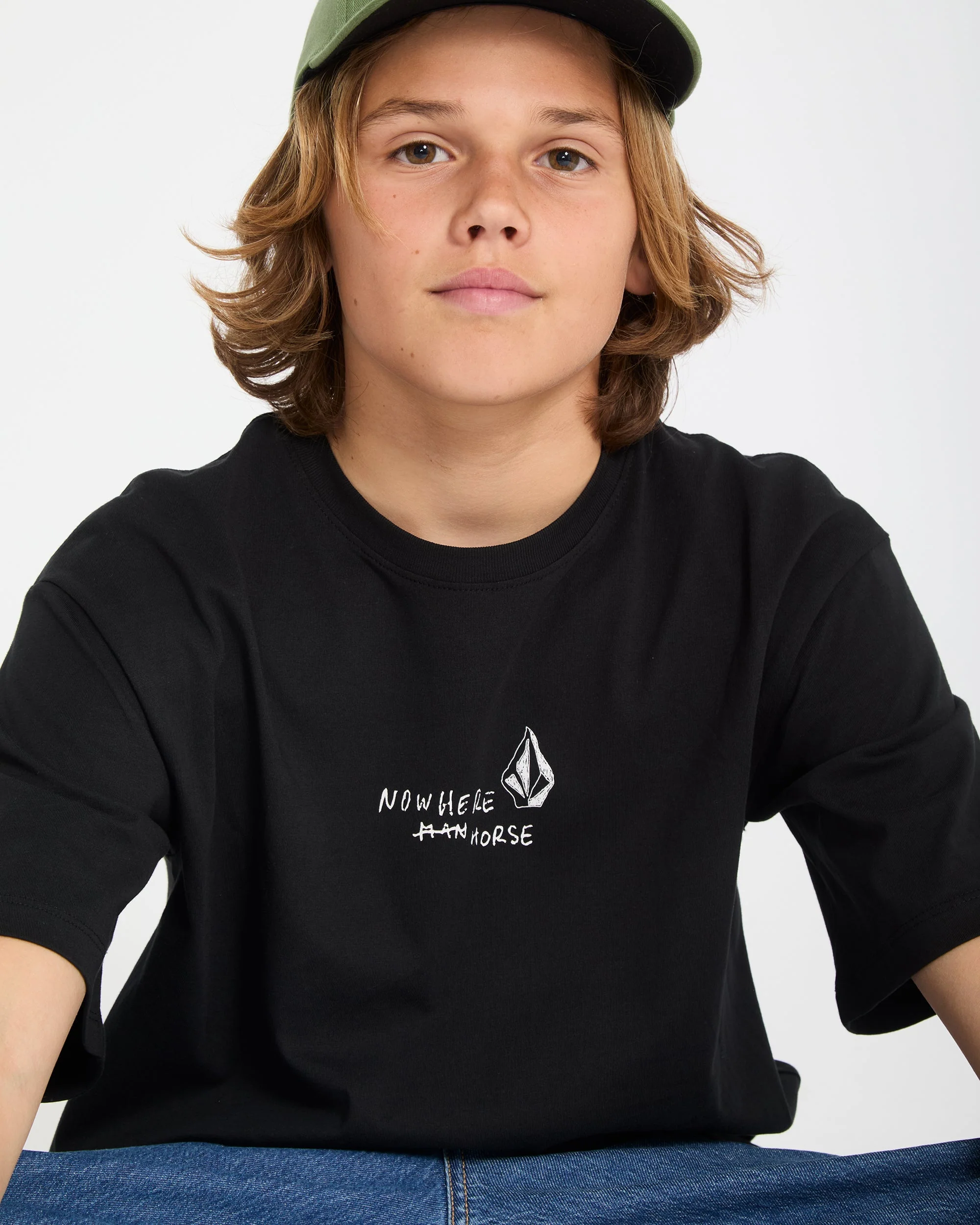 Nowhere T-Shirt - Black - (KINDER) - Image 11
