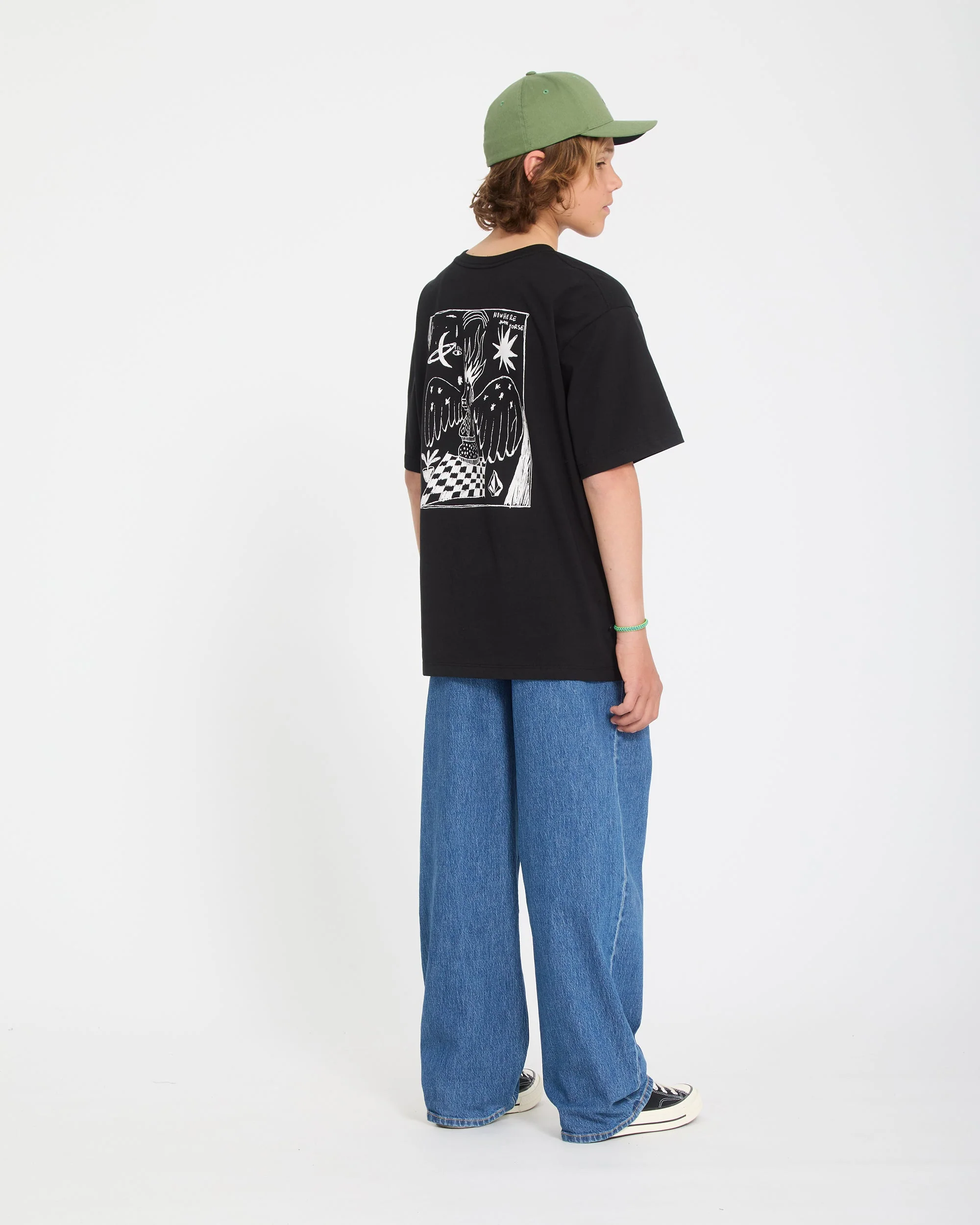 Nowhere T-Shirt - Black - (KINDER) - Image 7