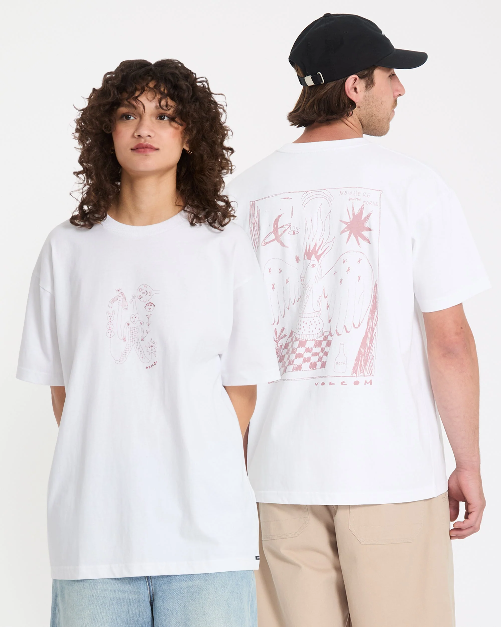 Nowhere T-Shirt - White - Image 9