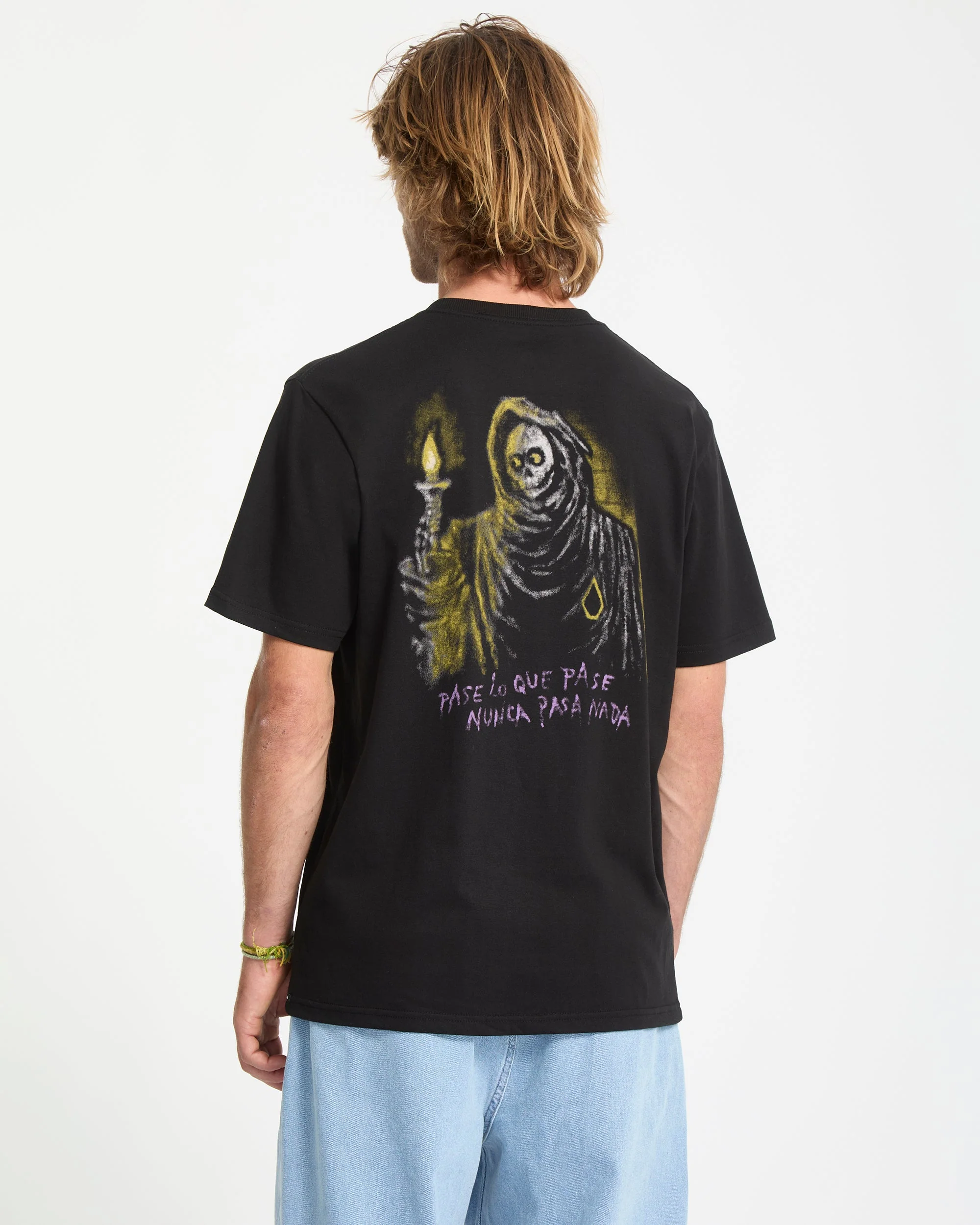 Nunca Pasa T-Shirt - Black - Image 2