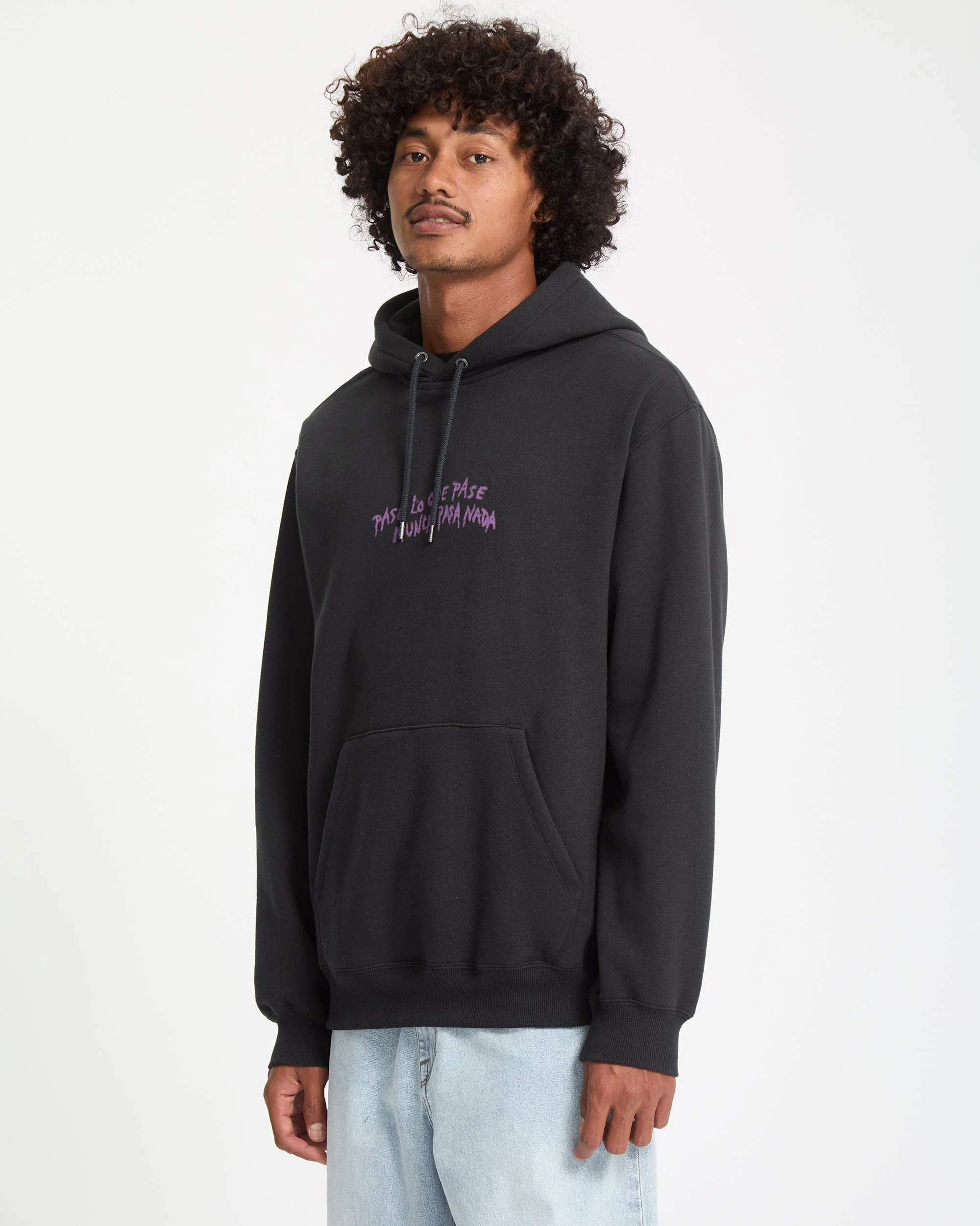 Nunca Passa Hoodie - Antique Black - Image 9