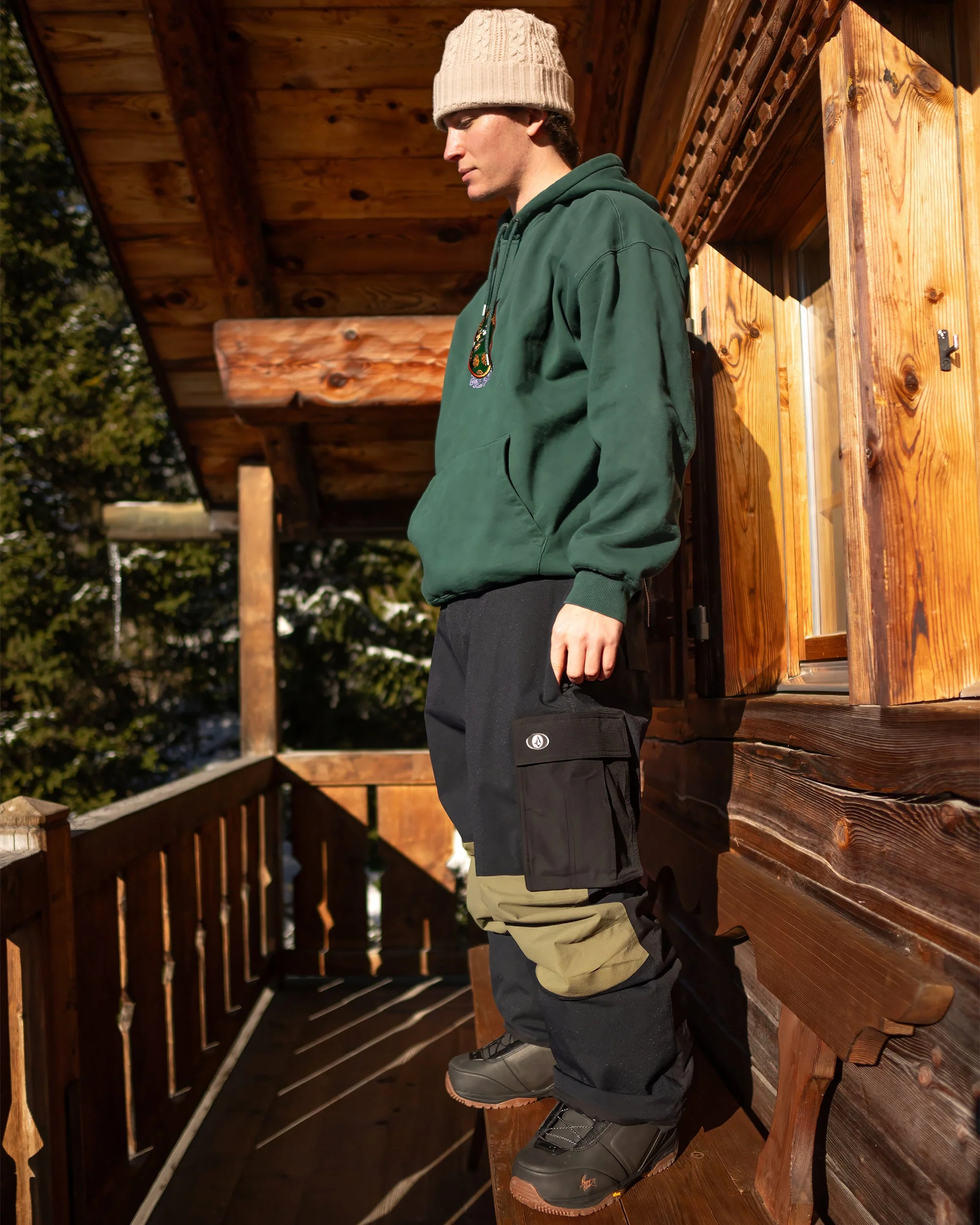 Nwrk Baggy Hose - Black - Image 2