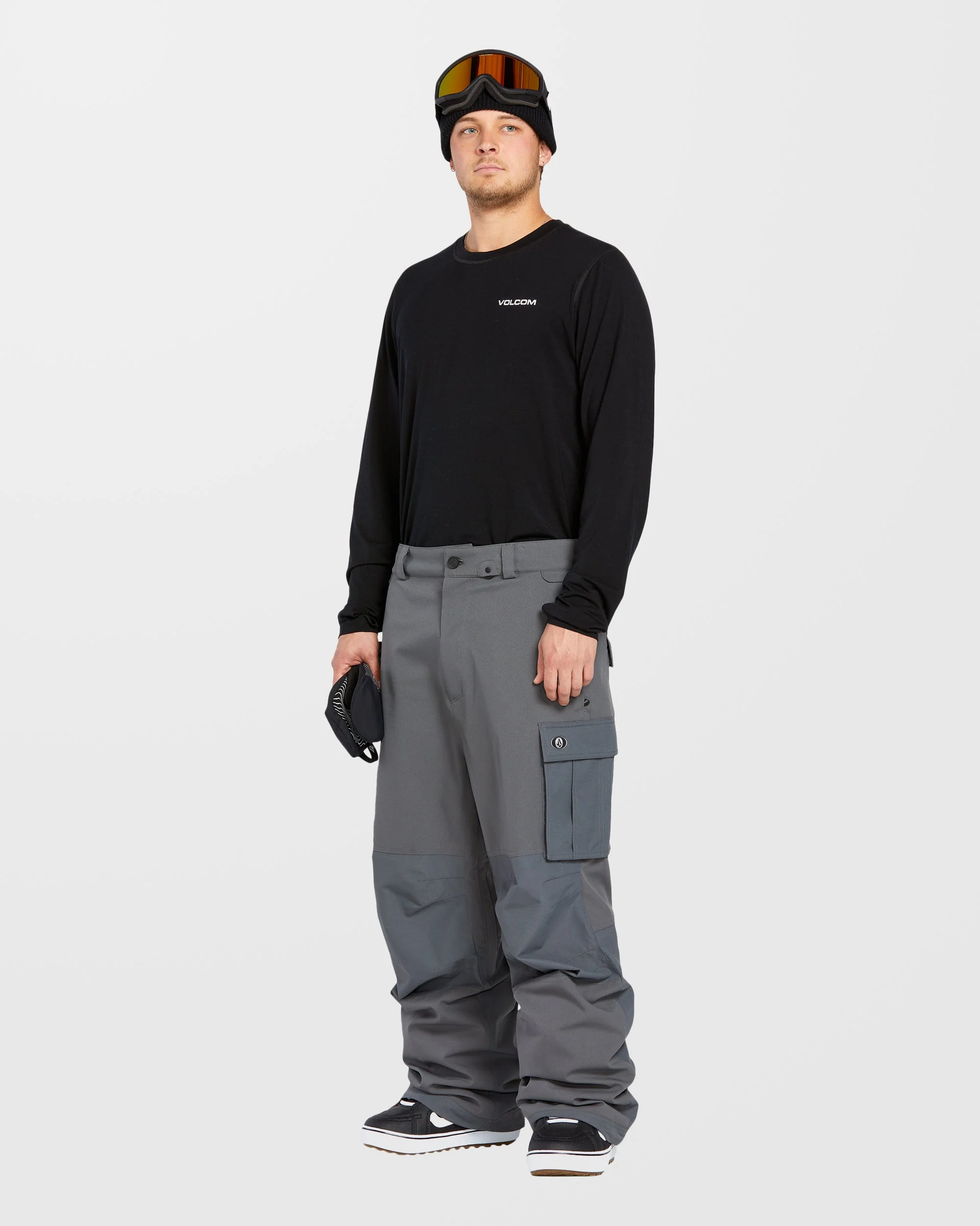 Nwrk Baggy Hose - Charcoal - Image 3