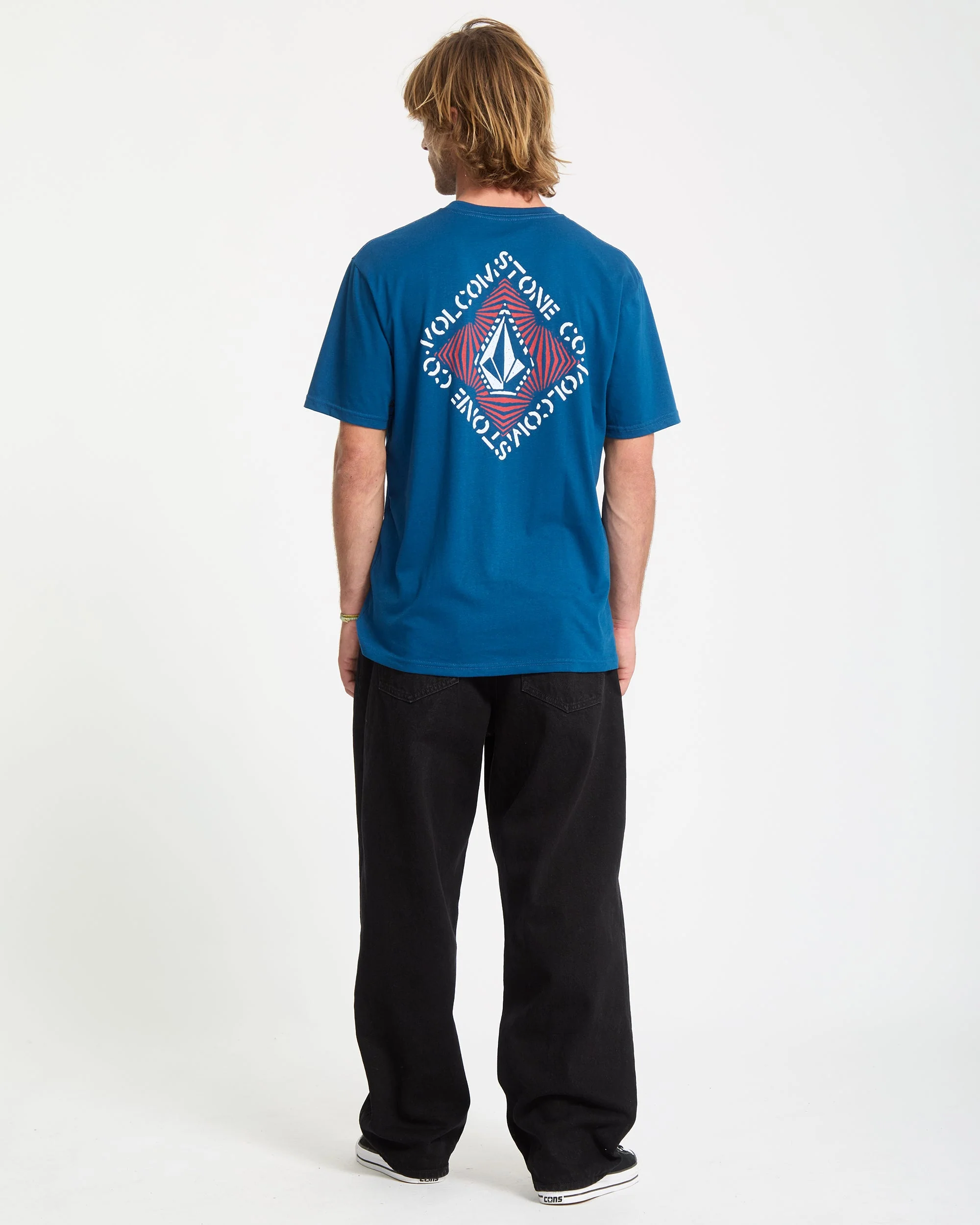 Obtical T-Shirt - Cosmic Blue - Image 4