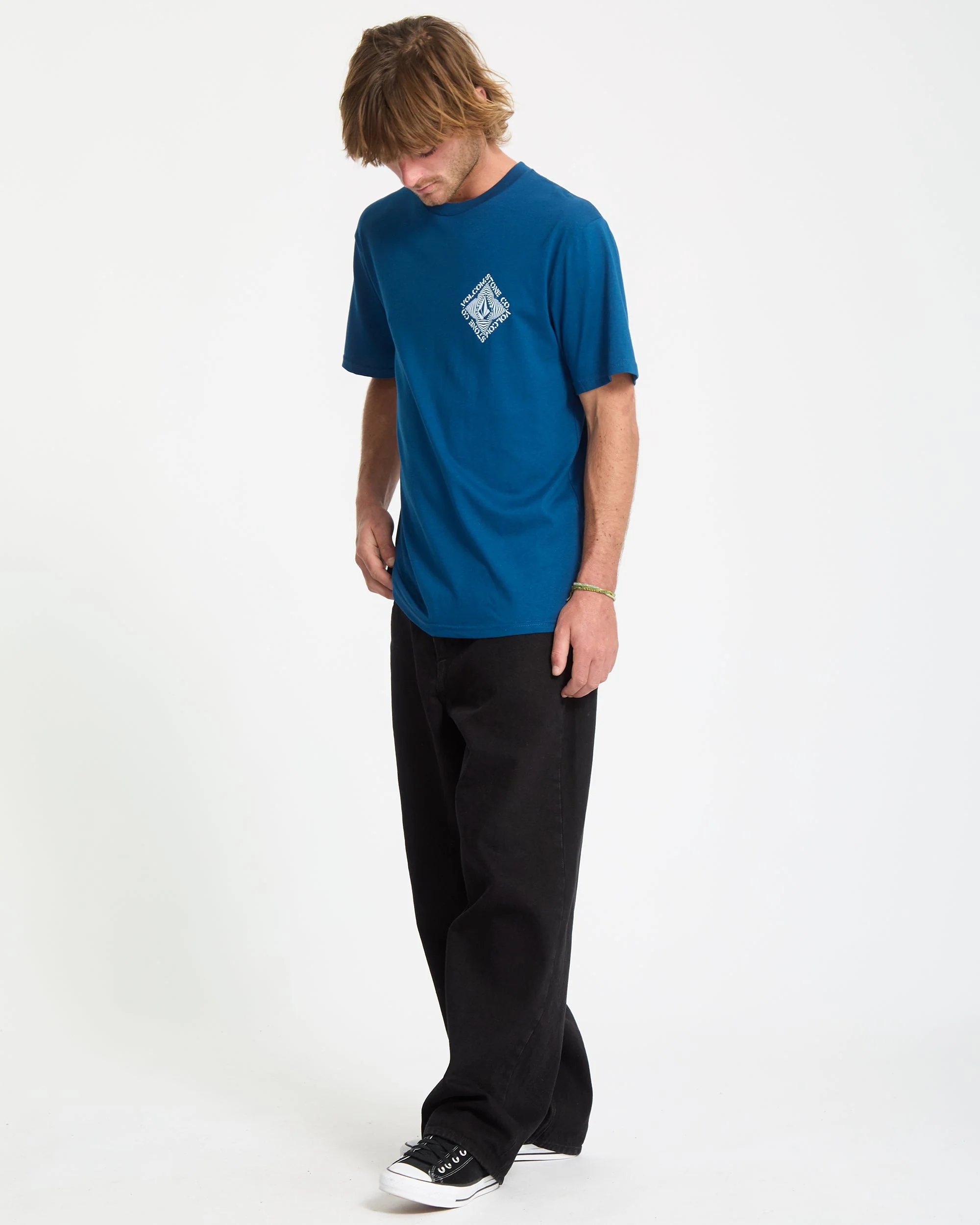 Obtical T-Shirt - Cosmic Blue - Image 6