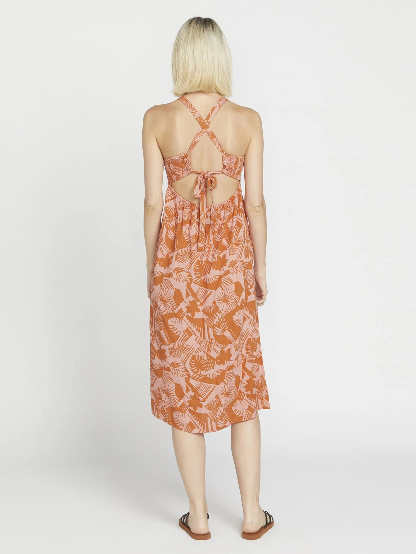 Off Tropic Kleid - Burnt Sienna - Image 2