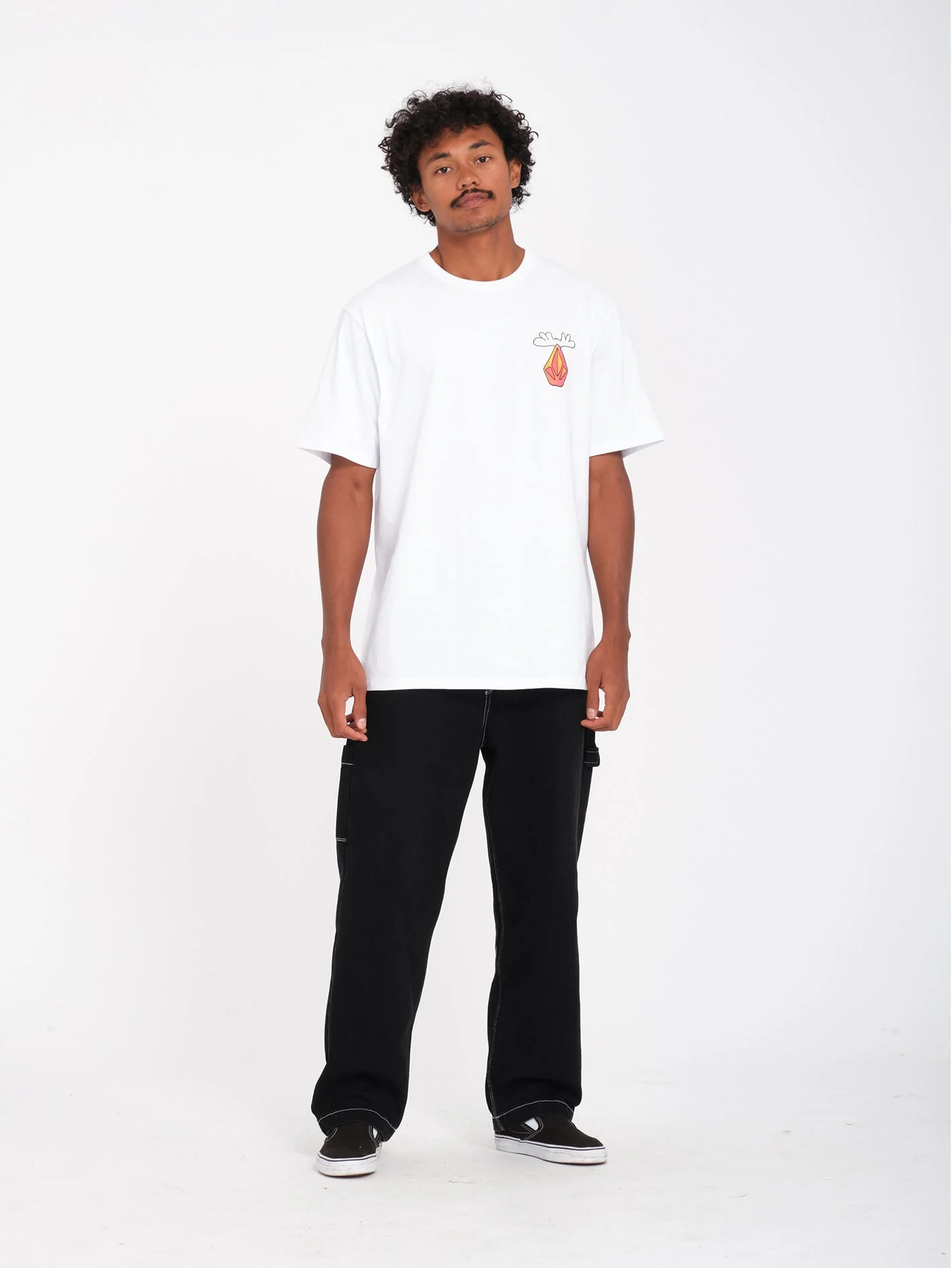 Olivmoose T-Shirt - White - Image 6