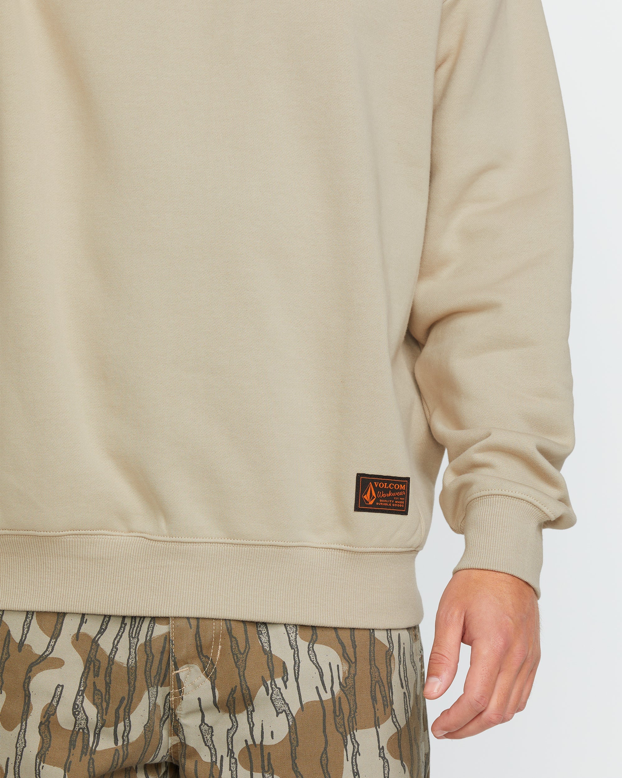 Operators Pullover - LIGHT KHAKI - Image 3