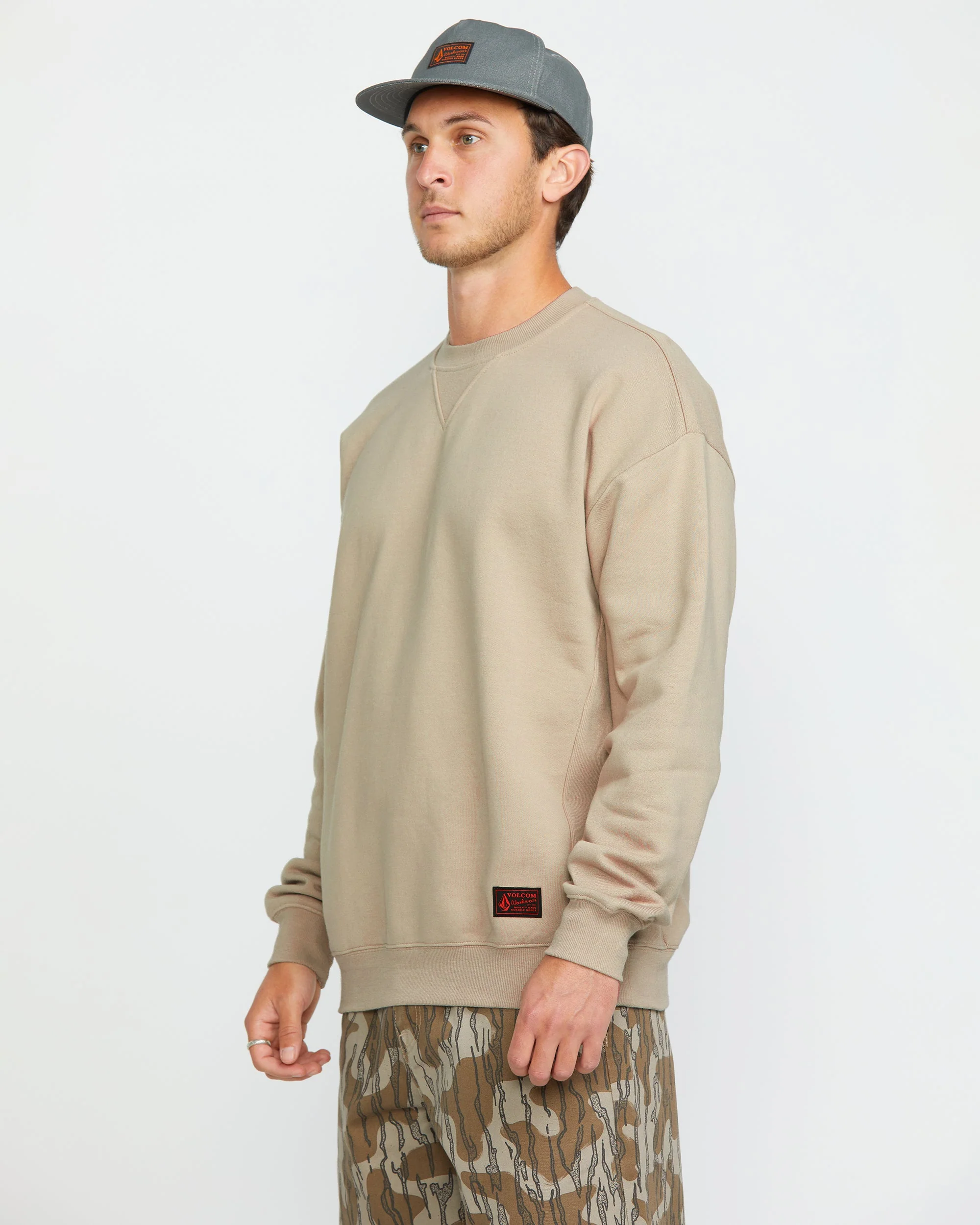 Operators Pullover - LIGHT KHAKI - Image 5