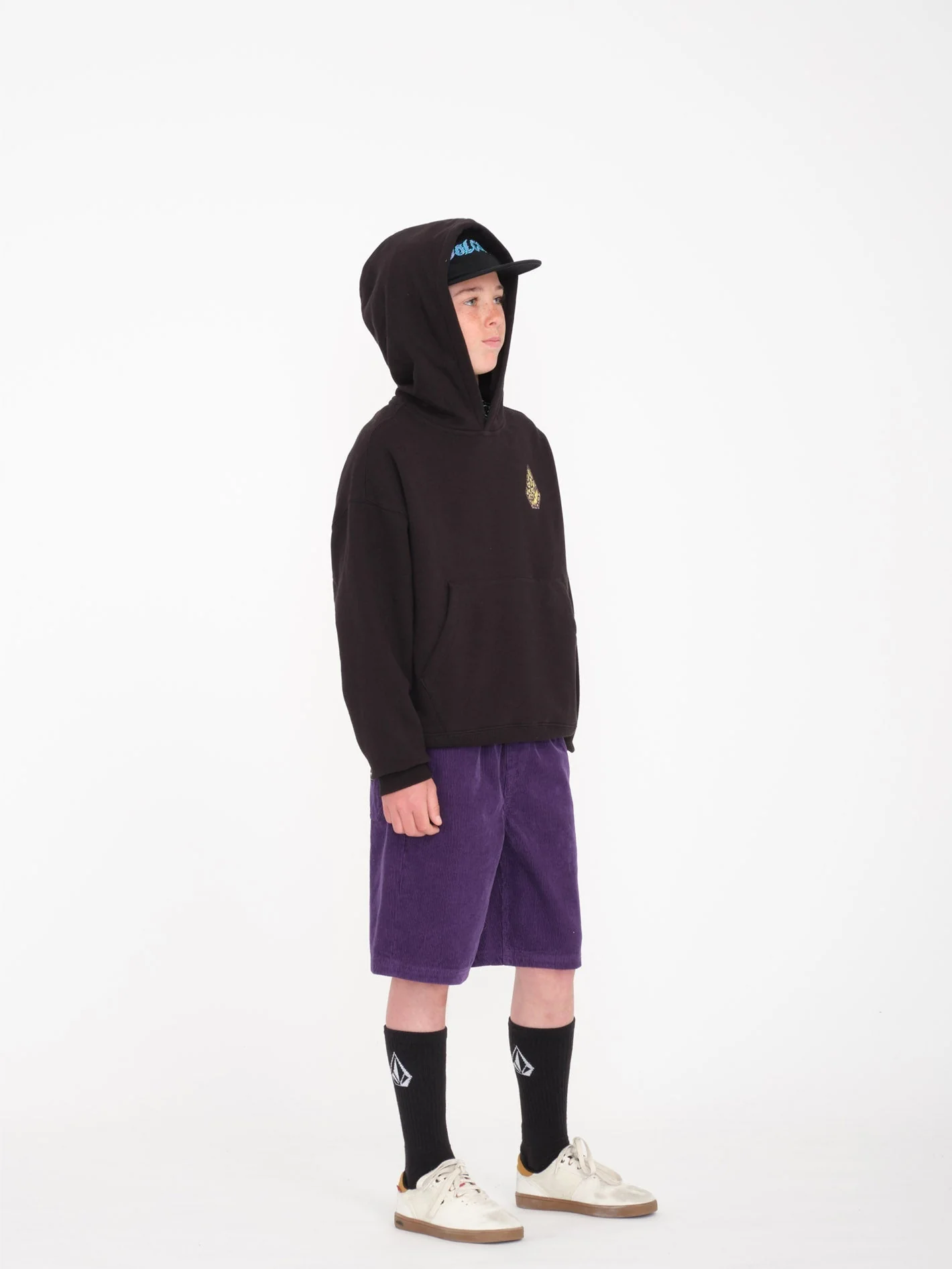 Outer Spaced Shorts - DEEP PURPLE - (KINDER) - Image 3
