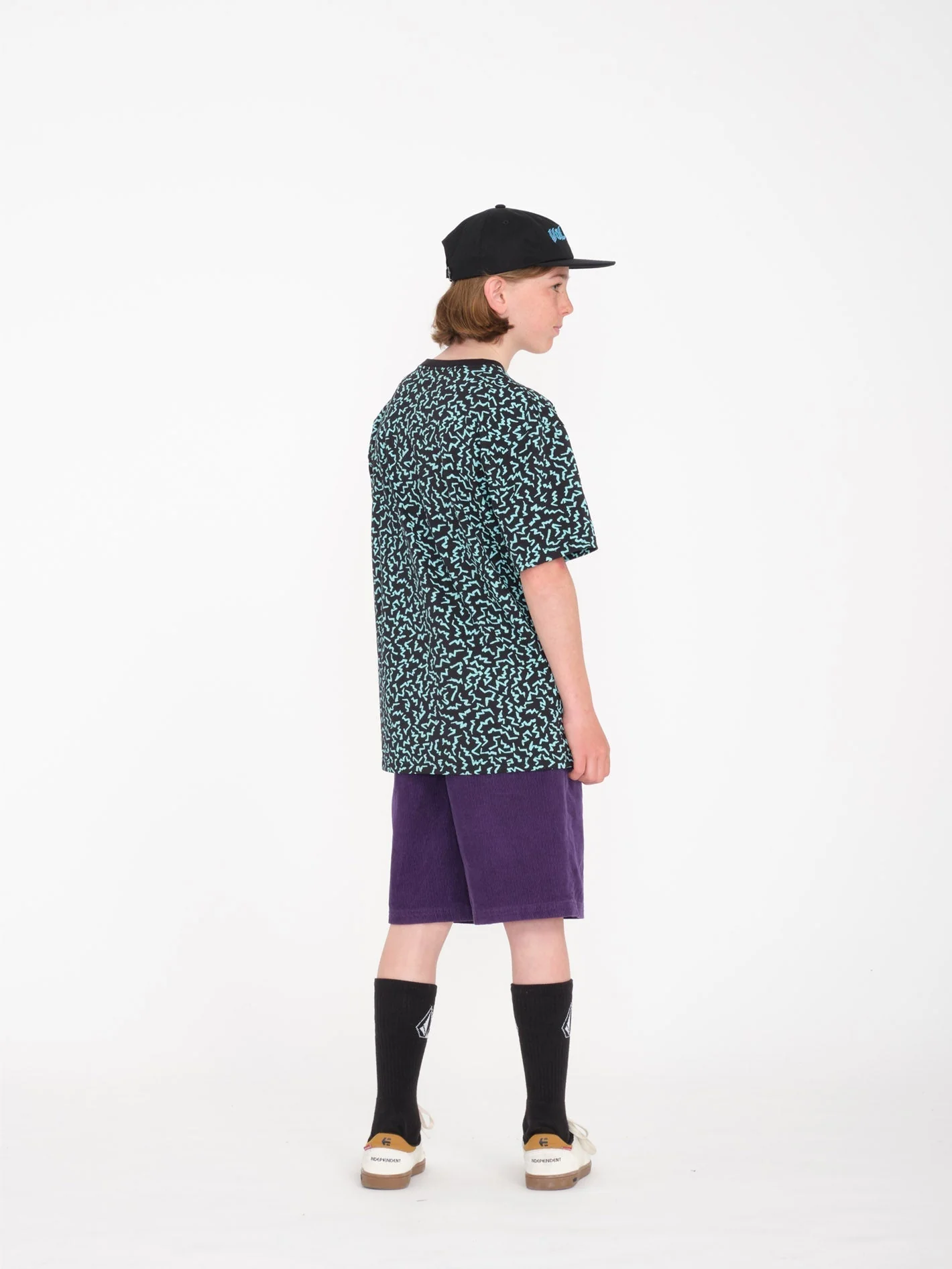 Outer Spaced Shorts - DEEP PURPLE - (KINDER) - Image 4