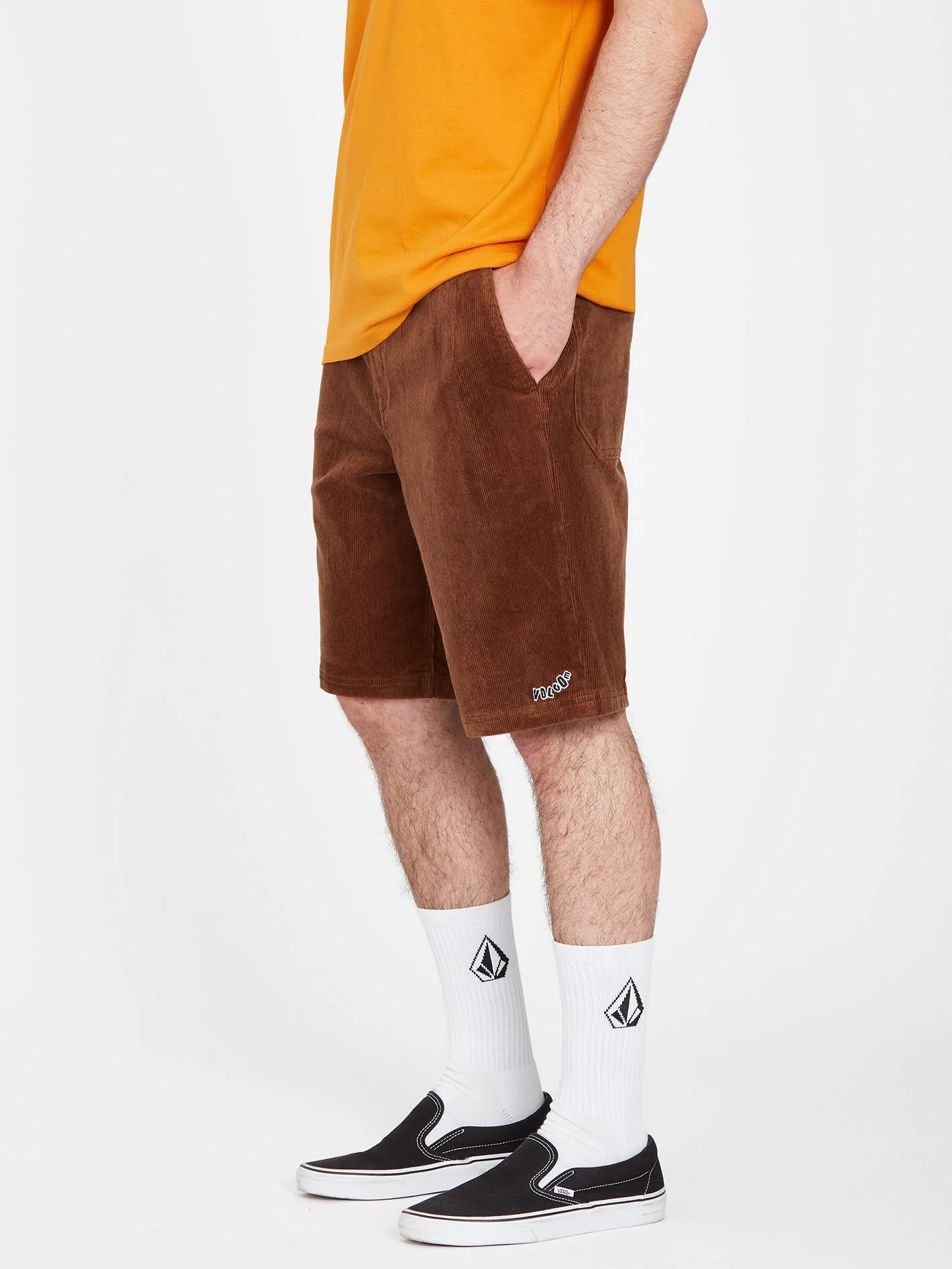 Outer Spaced 21" Shorts - BURRO BROWN - Image 5