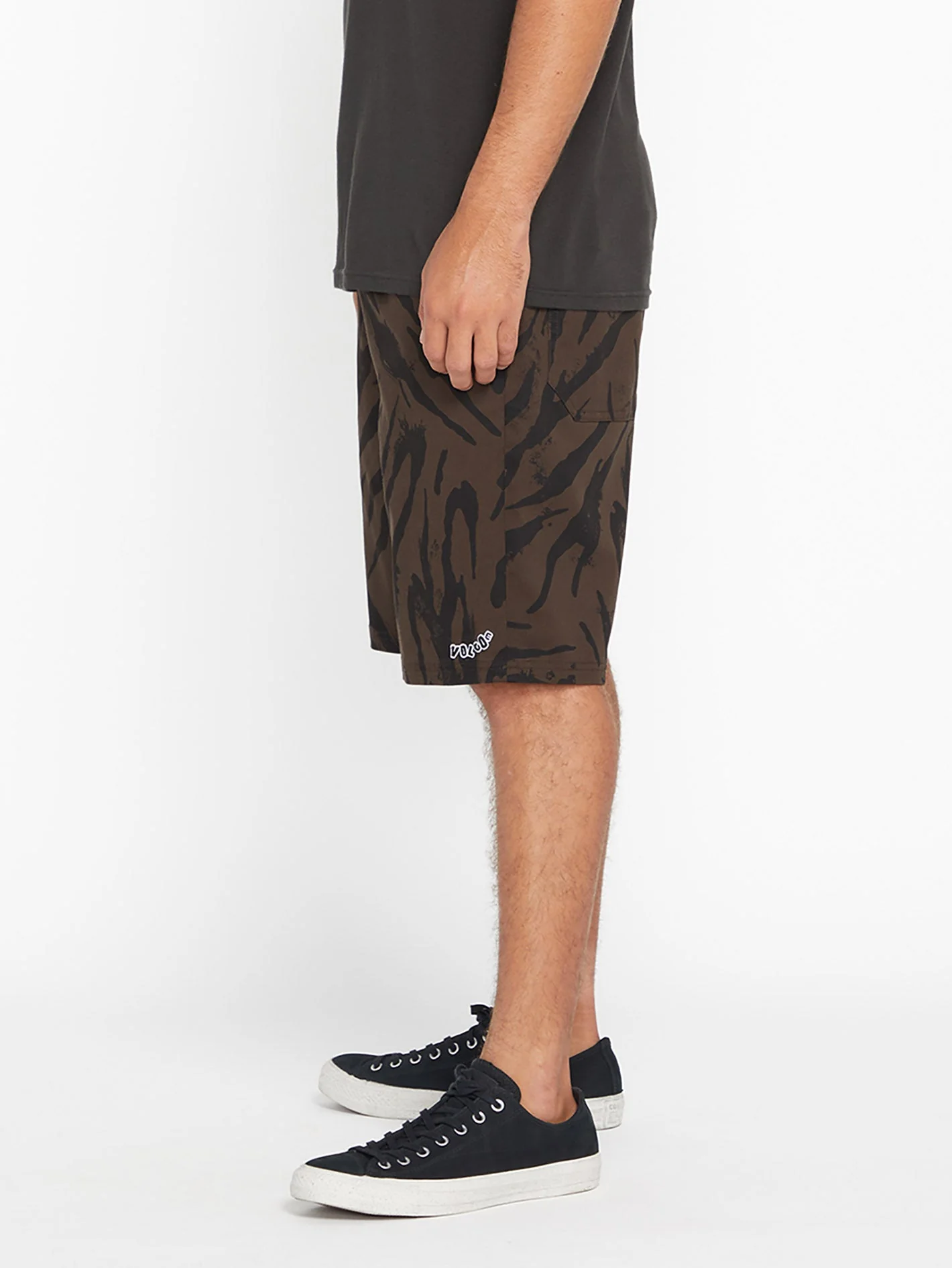 Outer Spaced Short 21" Shorts - DARK BROWN - Image 2