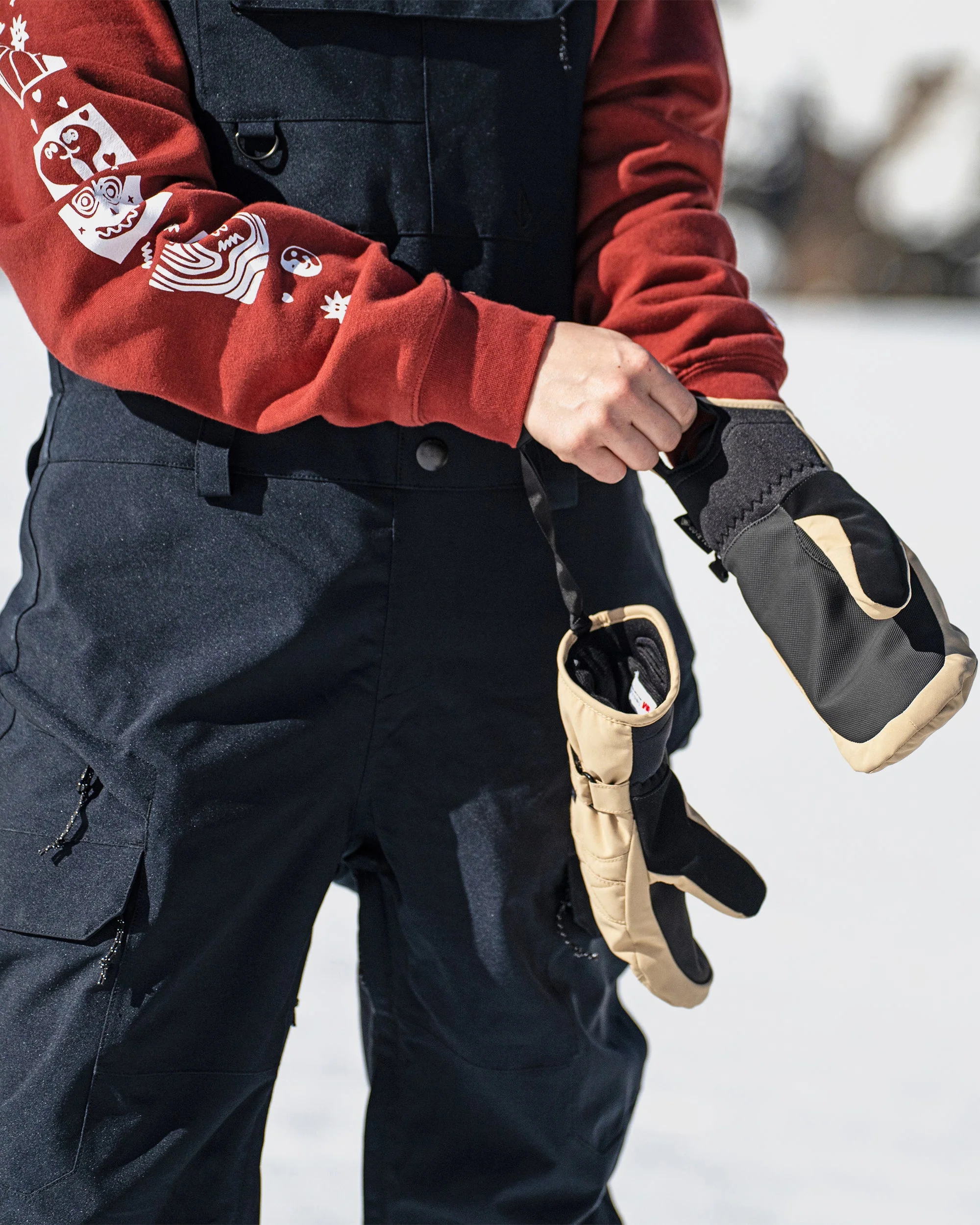 Peep Gore-Tex Fäustlinge - Sand - Image 4