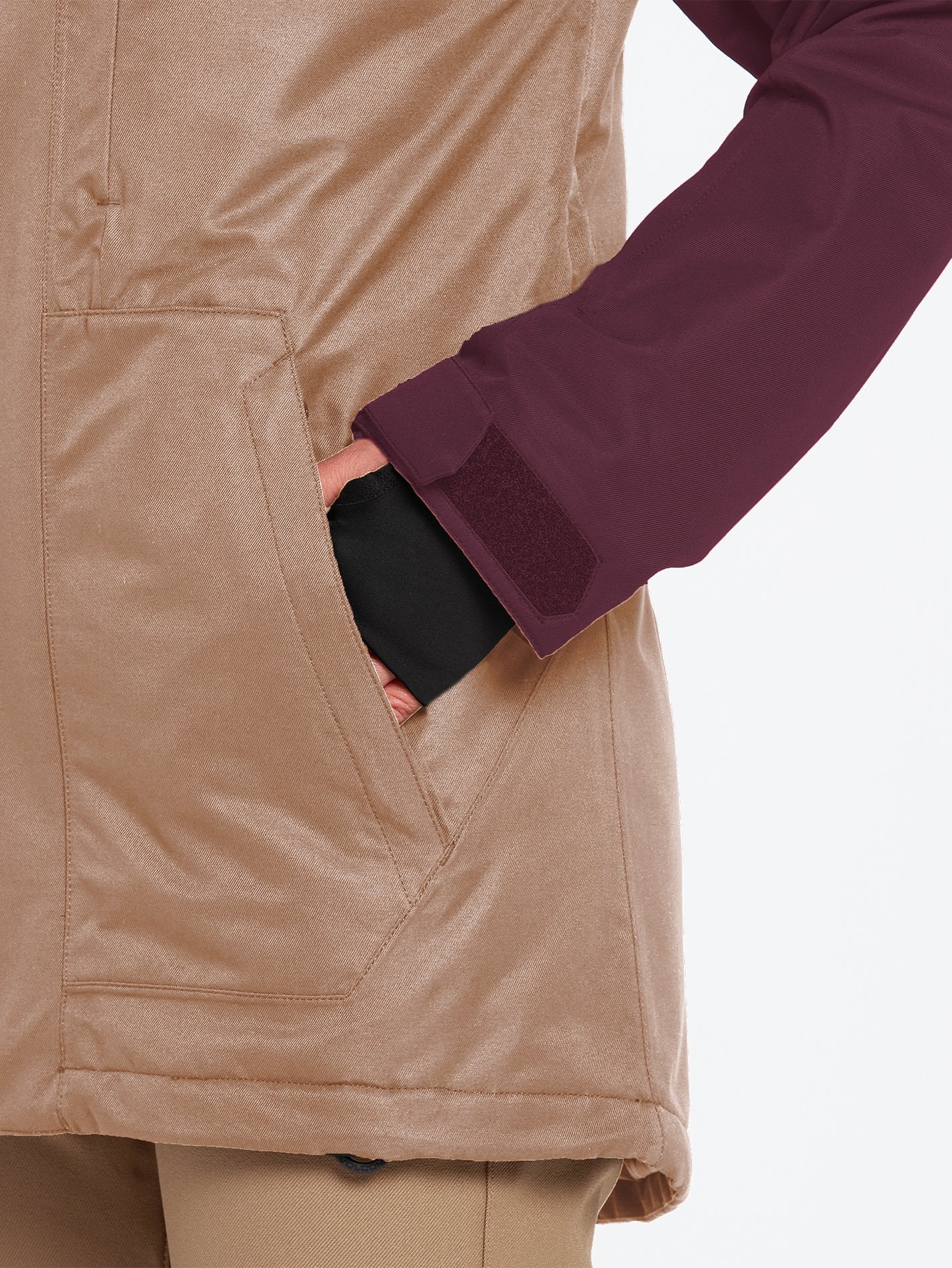 Pine 2L TDS Inf Jacket - COFFEE - Image 5