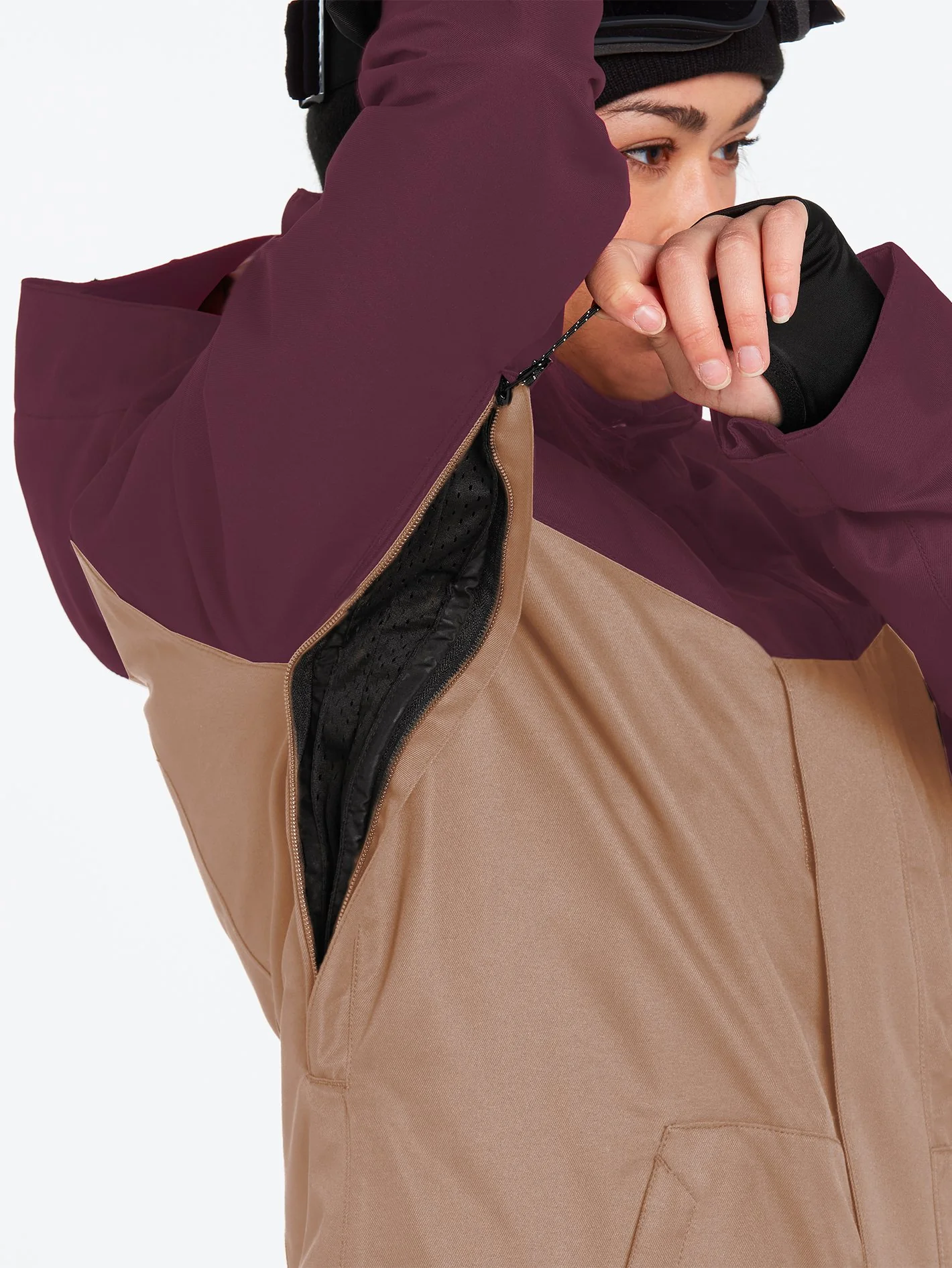 Pine 2L TDS Inf Jacket - COFFEE - Image 7