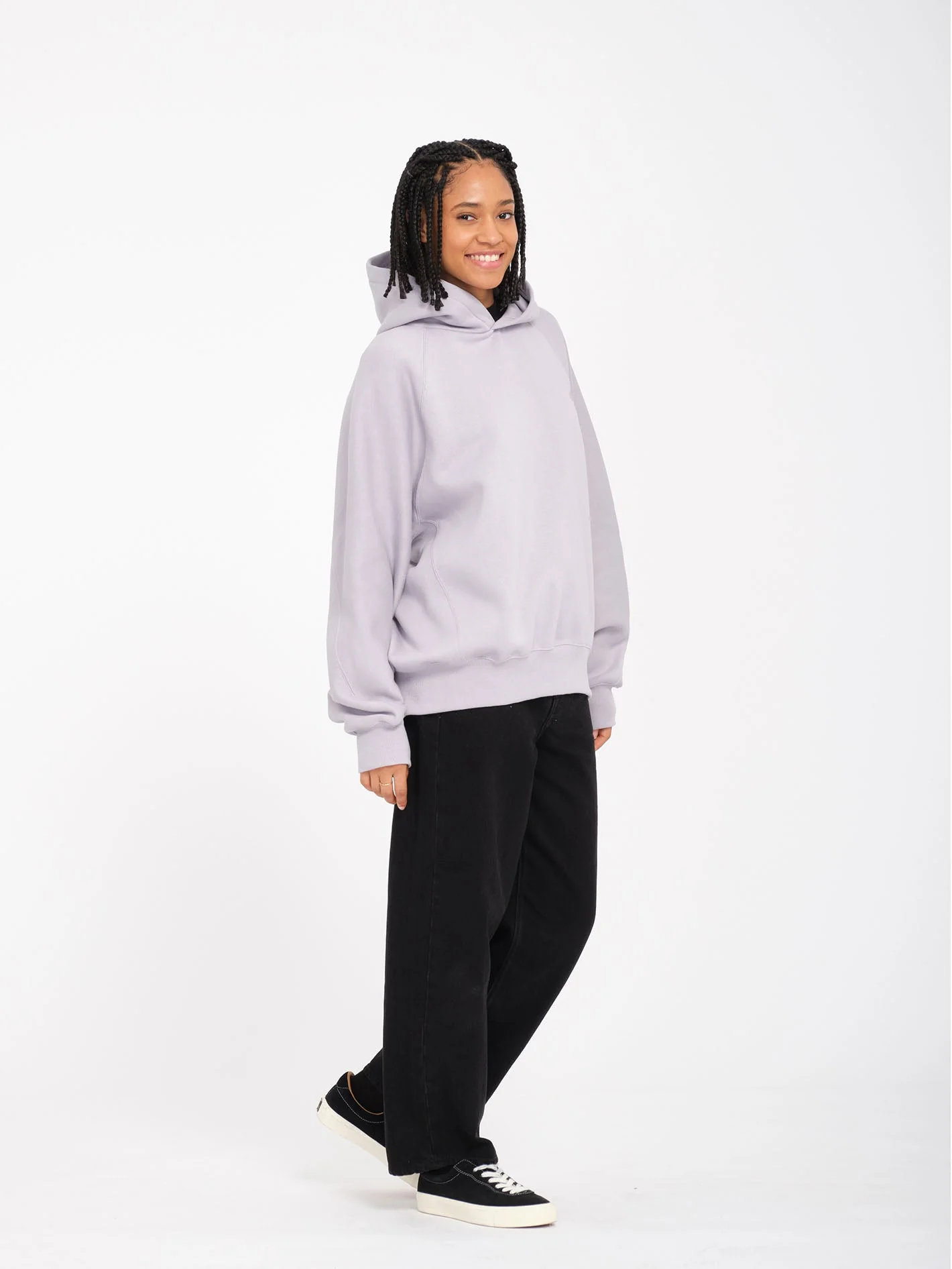 Pistol Hoodie - Light Purple - Image 3