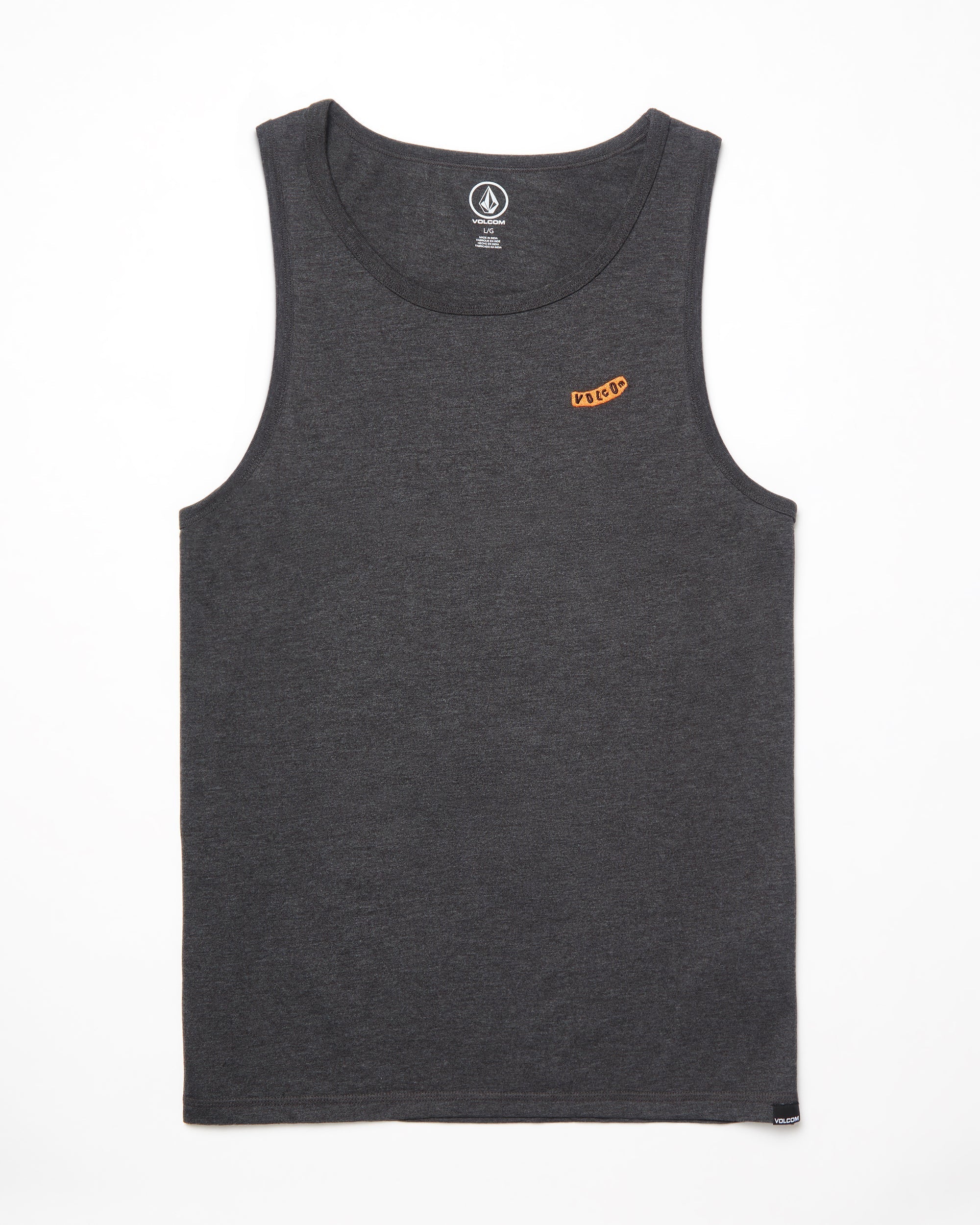 Pistol Stone Tanktop - HEATHER BLACK - Image 8