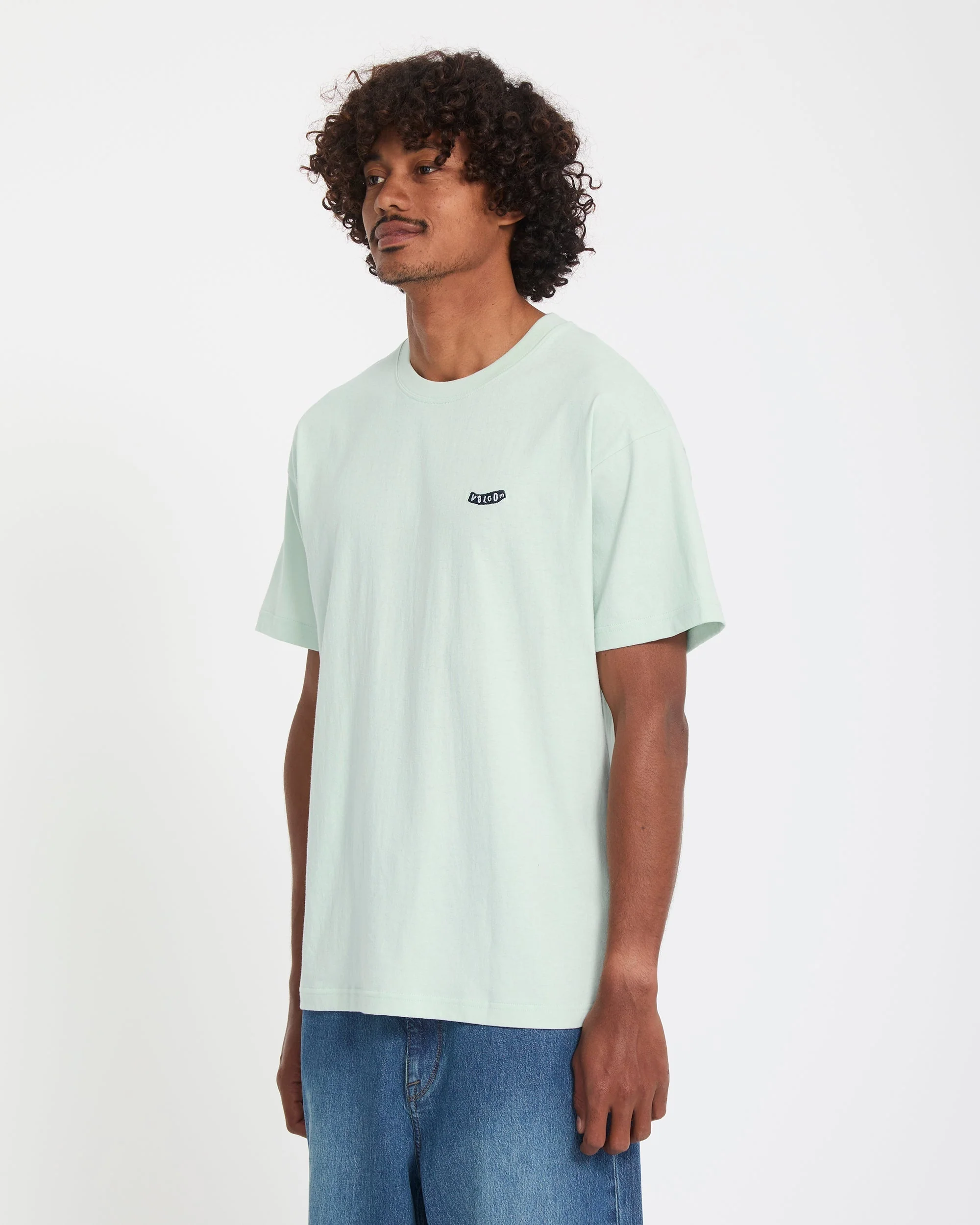 Pistol Stone T-Shirt - Pale Aqua - Image 6