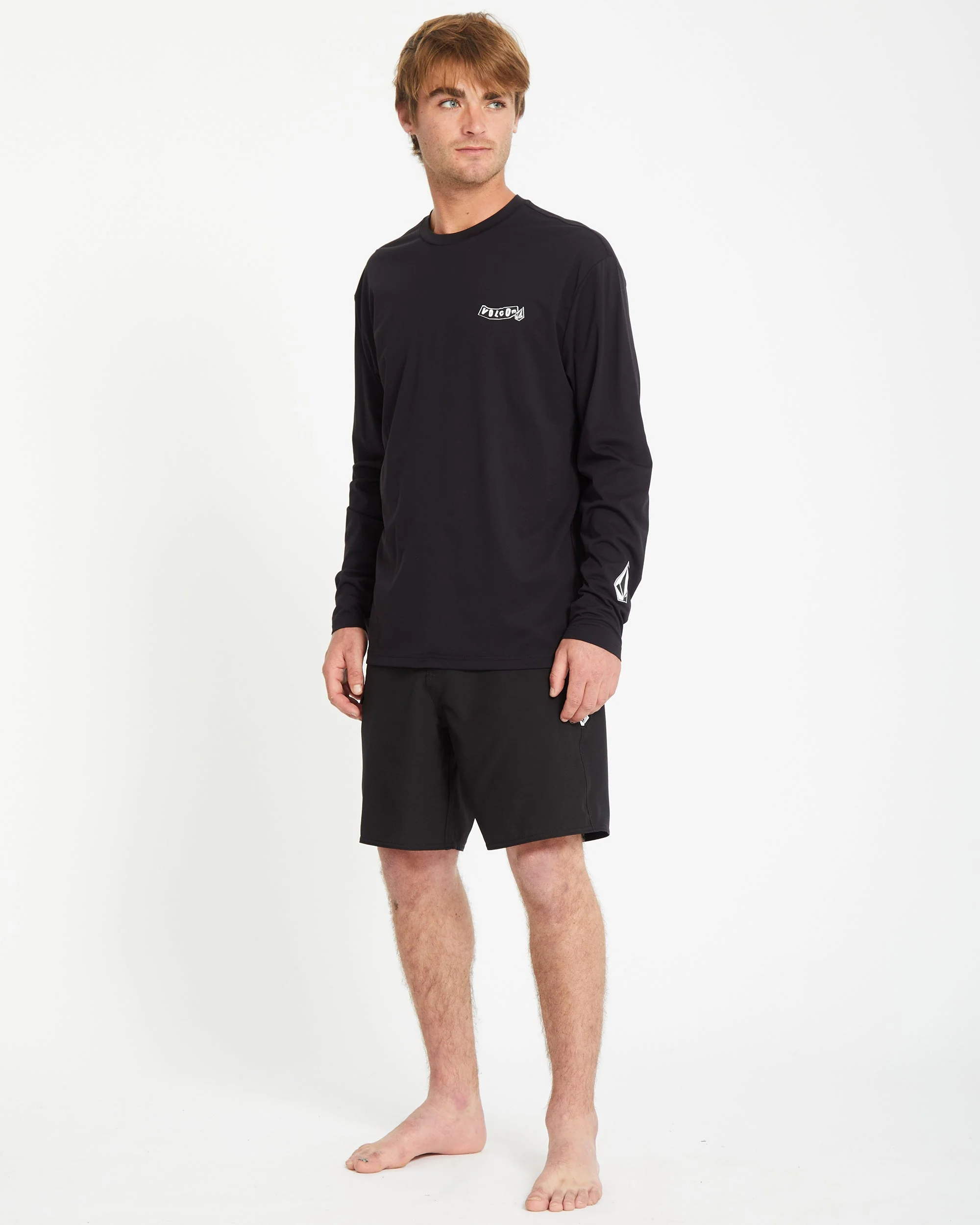 Pistol Surf Rashguard - Black - Image 6