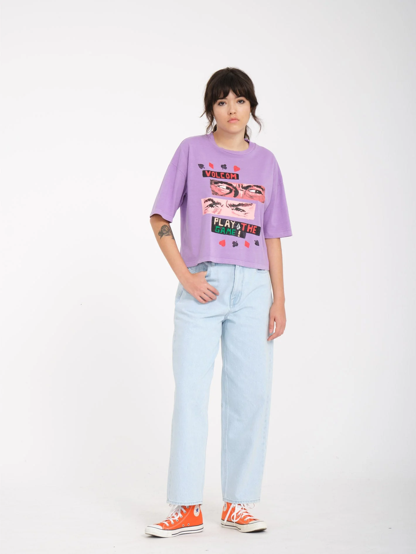 Play The T-shirt - PAISLEY PURPLE - Image 3