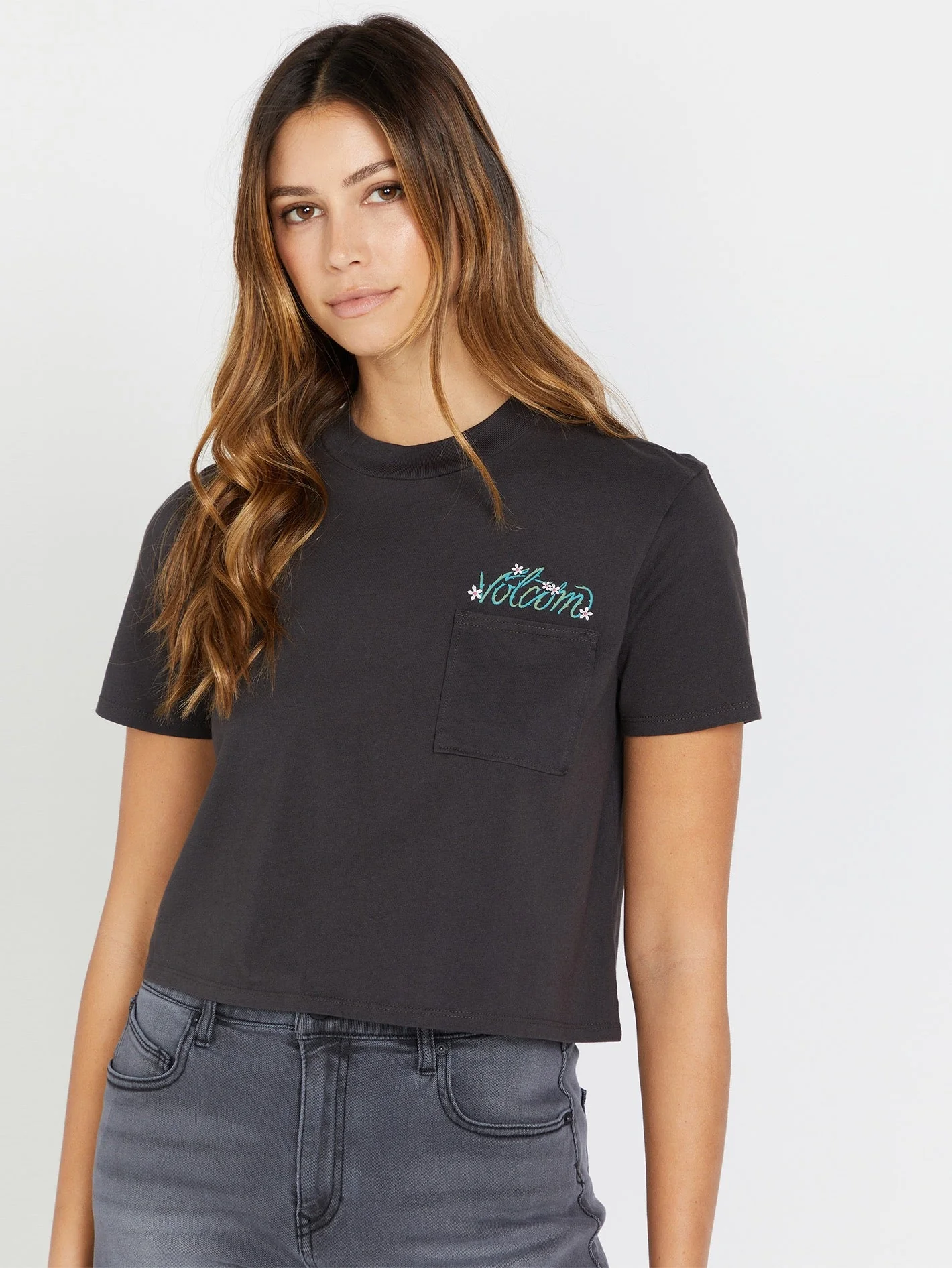 Pocket Dial T-Shirt - VINTAGE BLACK - Image 2